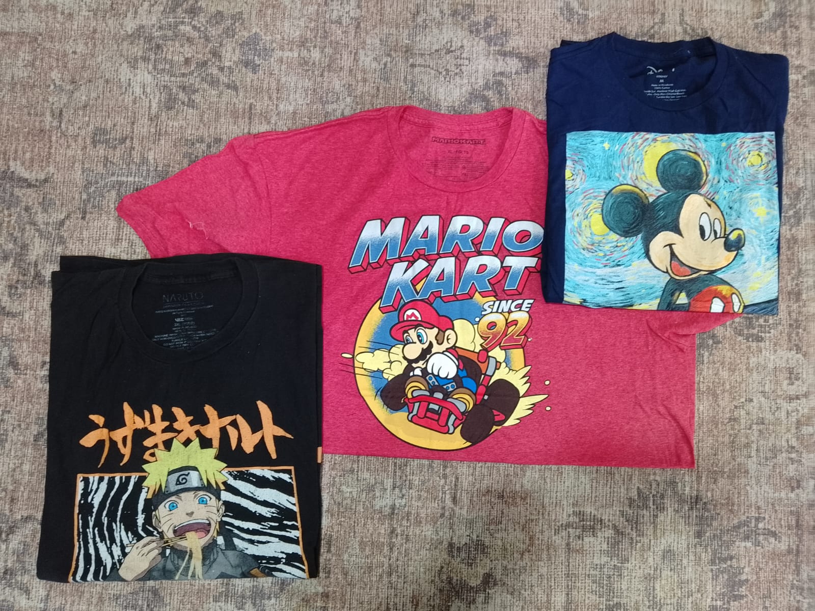 CR4815 CAMISETAS VINTAGE DE DESENHOS ANIMADOS