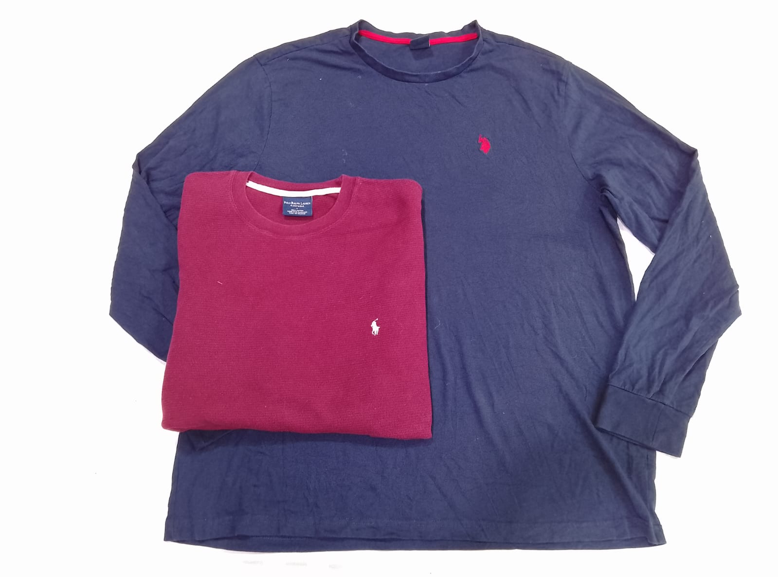 CR5039 VINTAGE POLO ROUND NECK T-SHIRTS