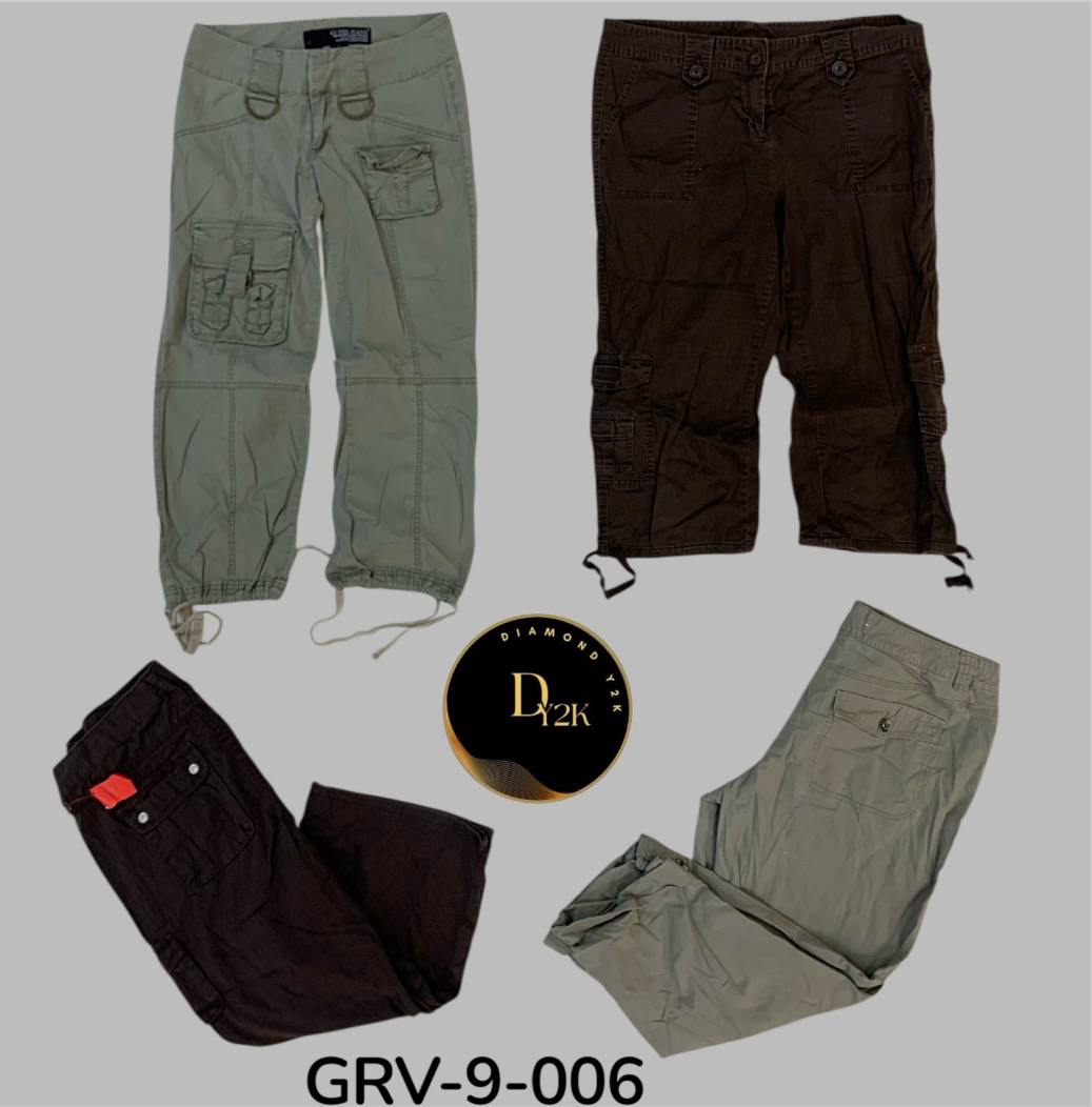 Women’s Cargo Capri – Stylish, Comfortable & Functional(GRV-9-006)