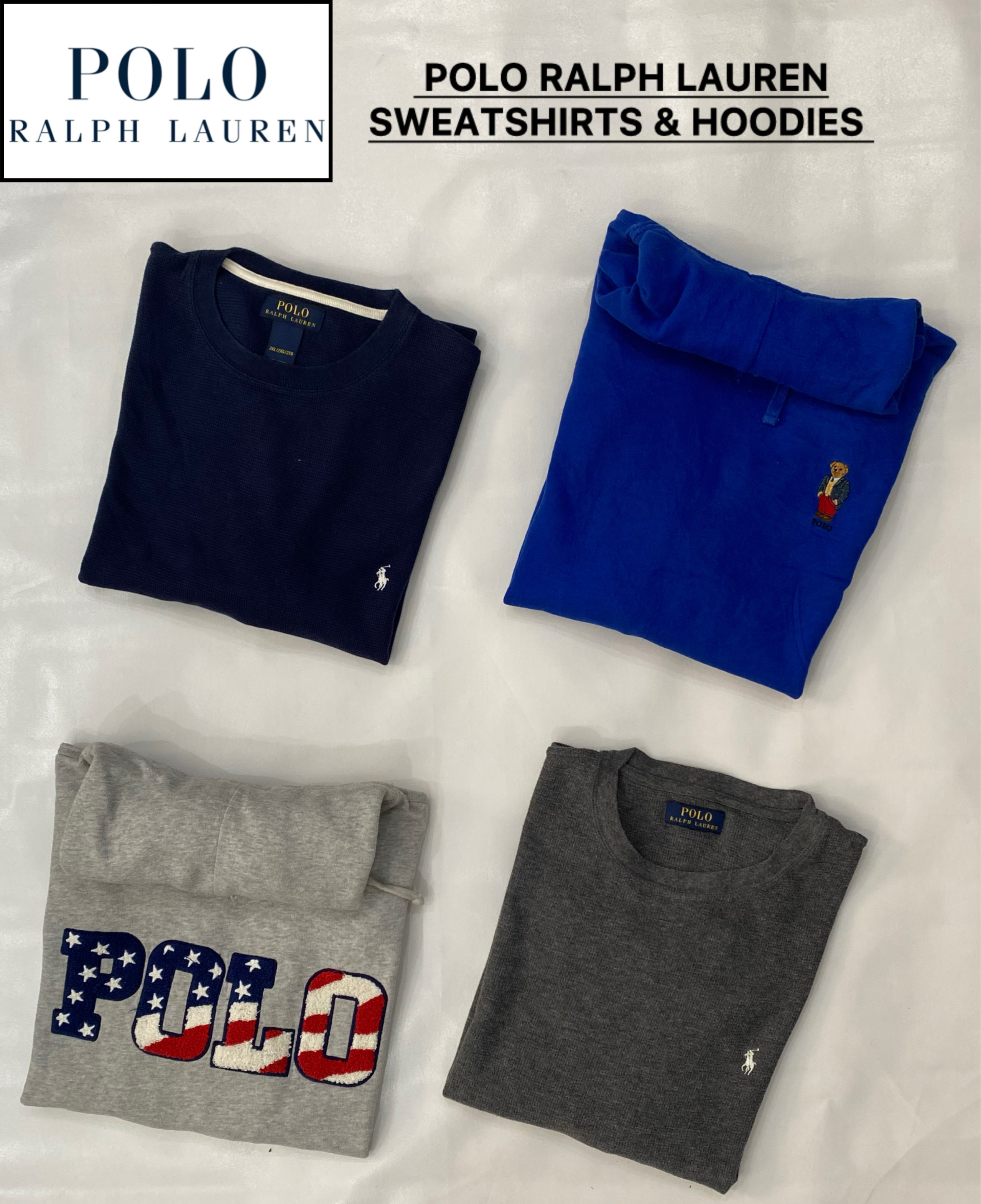Branded Polo Ralph Lauren Sweatshirts & Hoodies