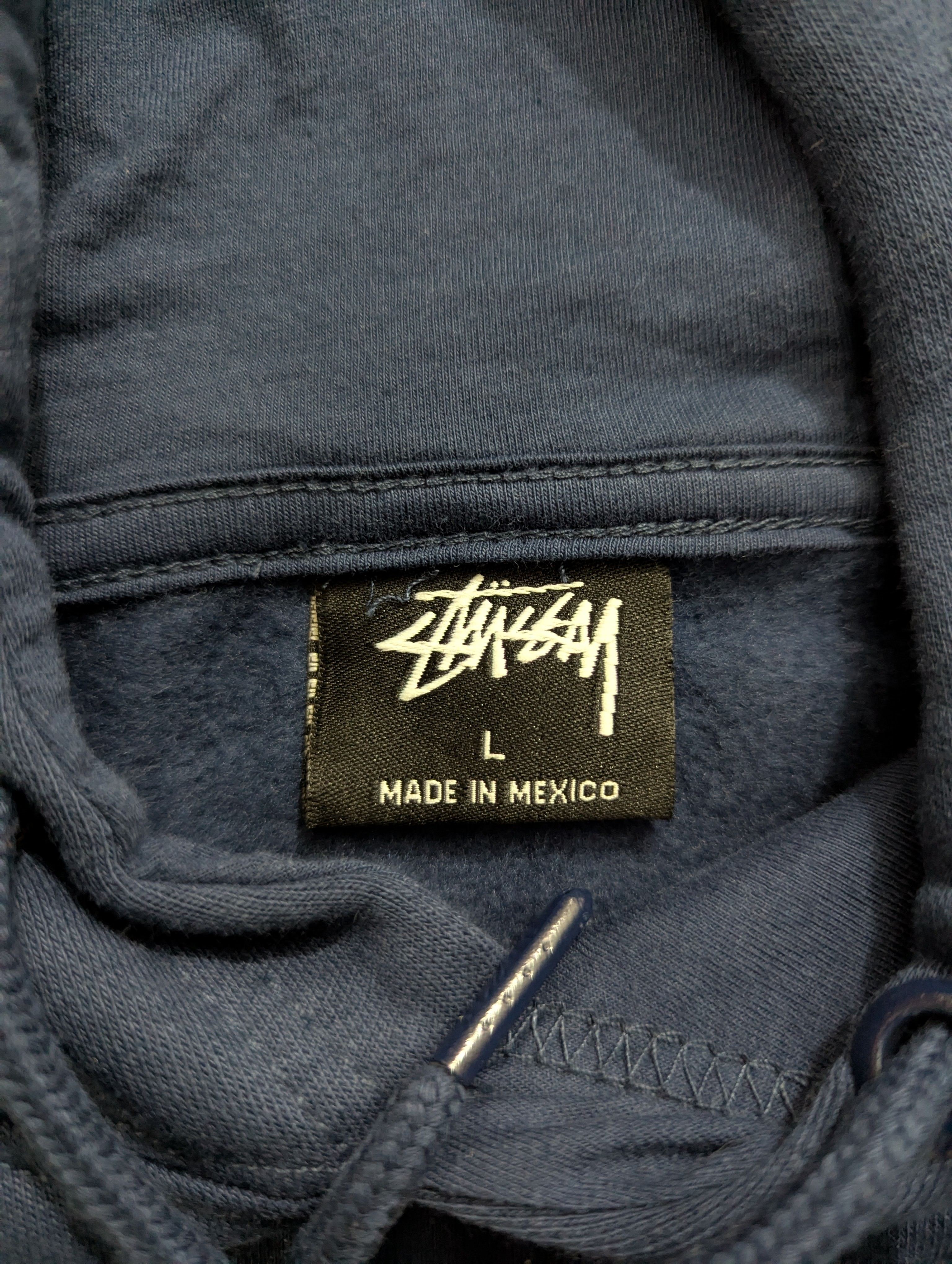 Stussy Printed Rework Style Drop-Shoulder Hoodies