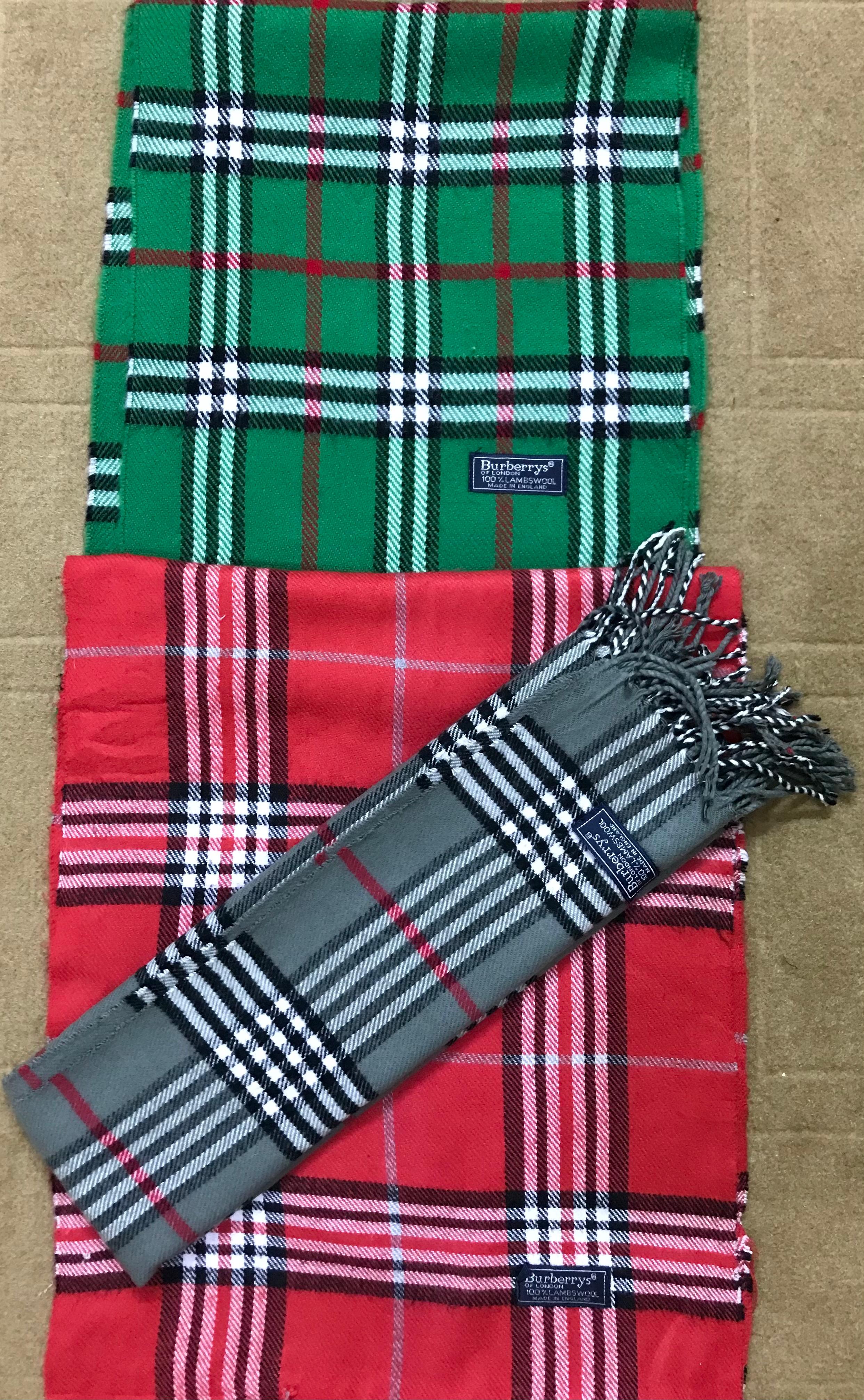 Premium Burberry Scarves