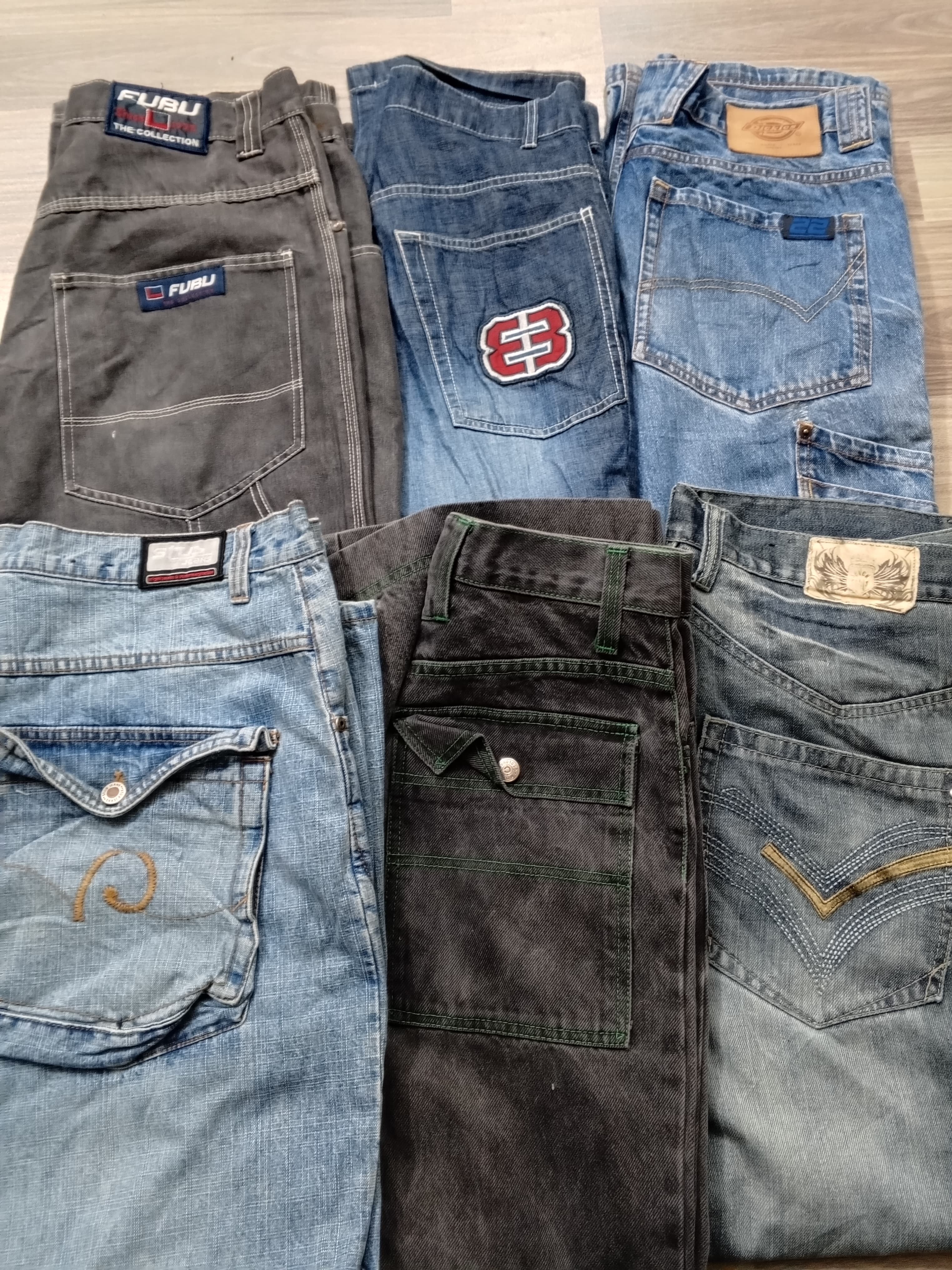 Jean baggy designer HD1128 pour homme