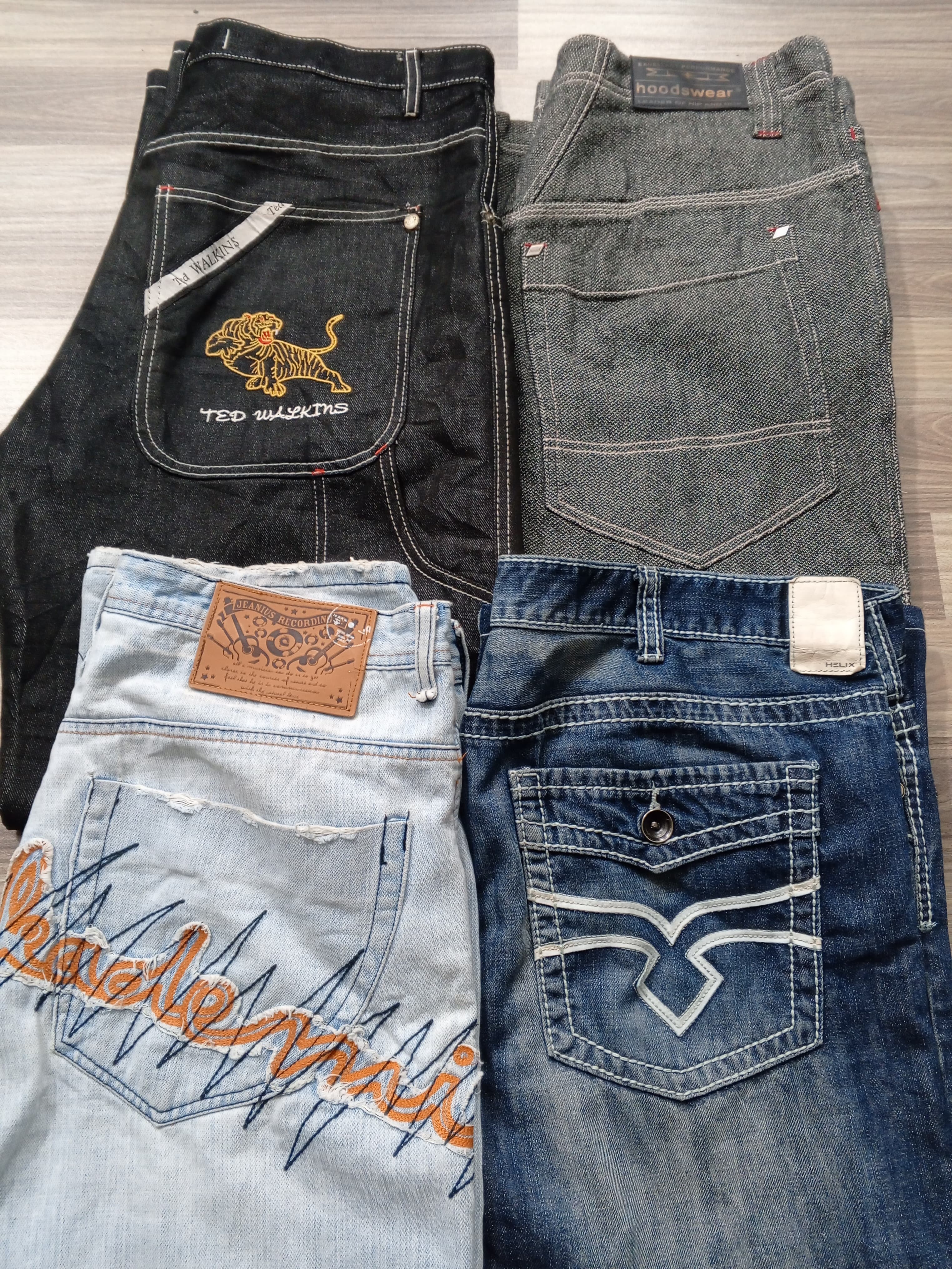 HD1126 Herren Baggy Jeans