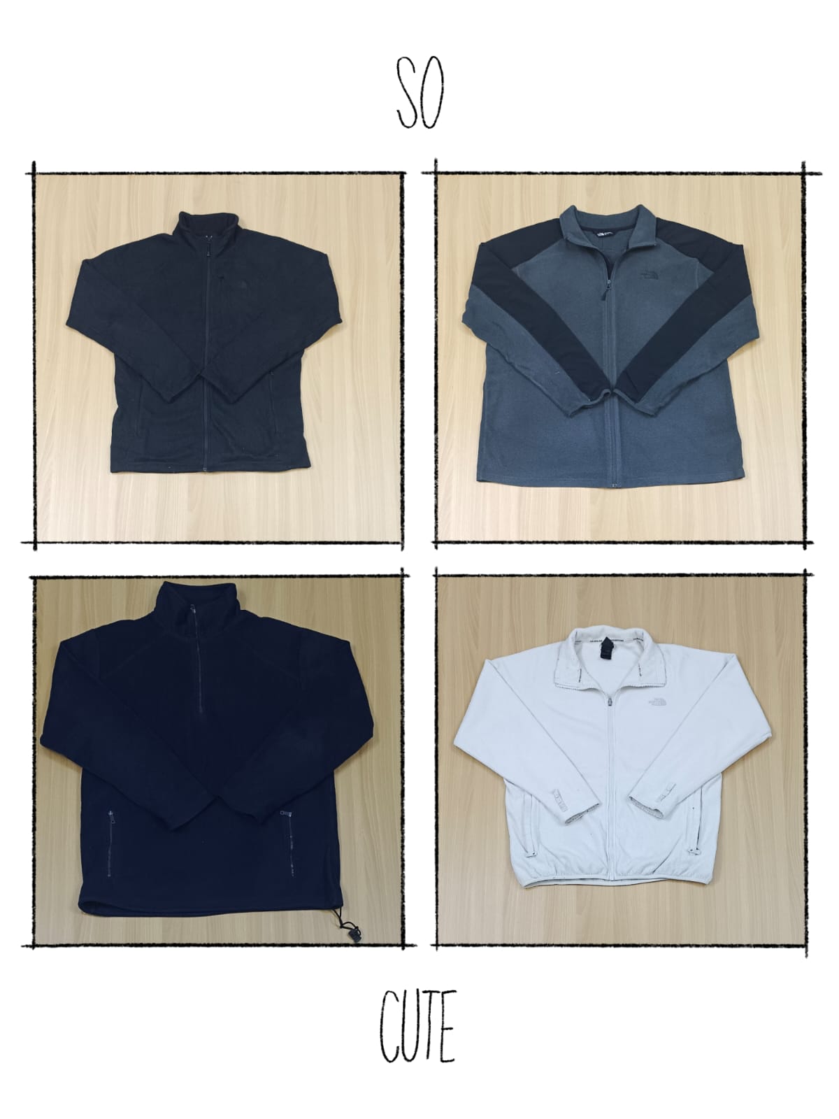 JA 0452 ヴィンテージミックスブランドフリースジャケット