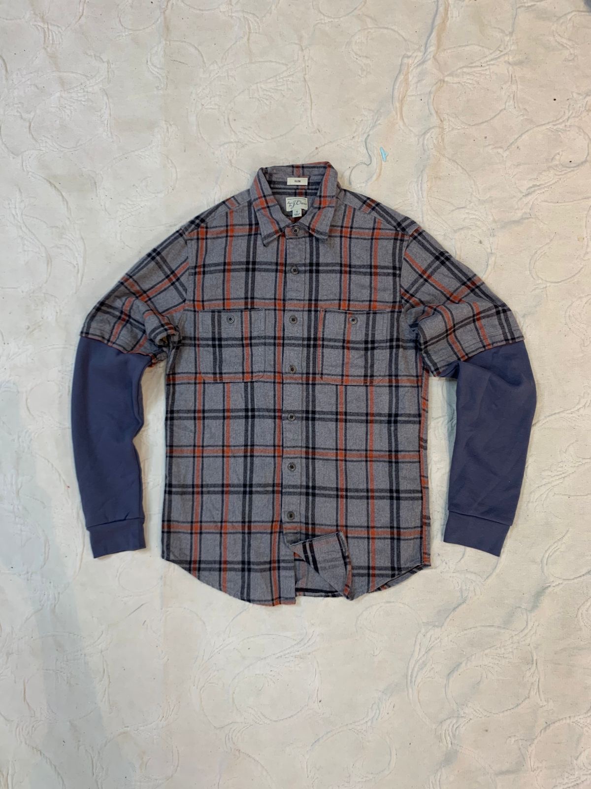 Camicie in flanella riciclata L/S
