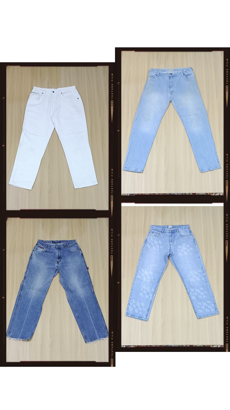 JA 0450 ヴィンテージヒップホップバギージーンズ