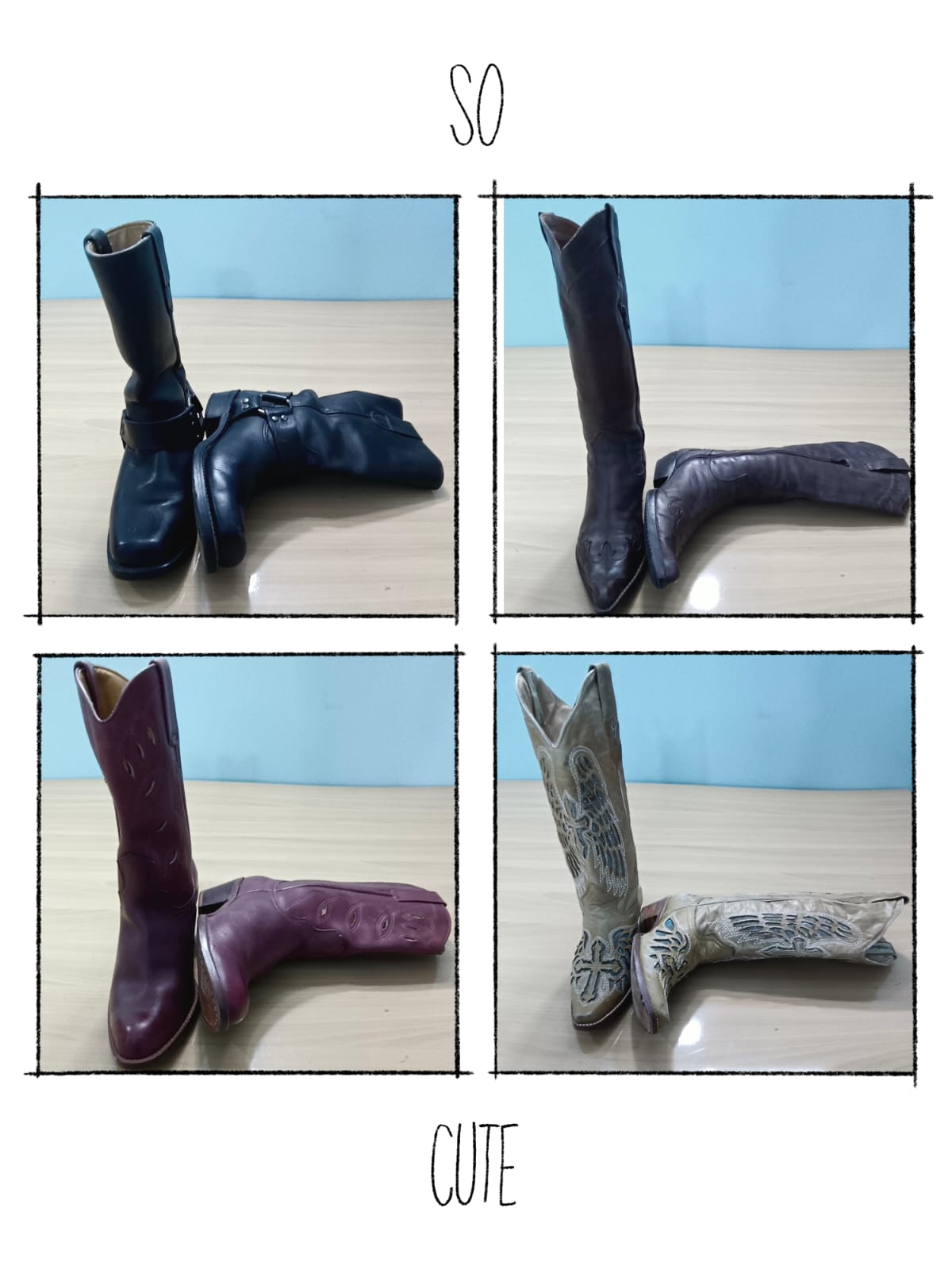 JA 0440 ヴィンテージ カウボーイ ブーツ