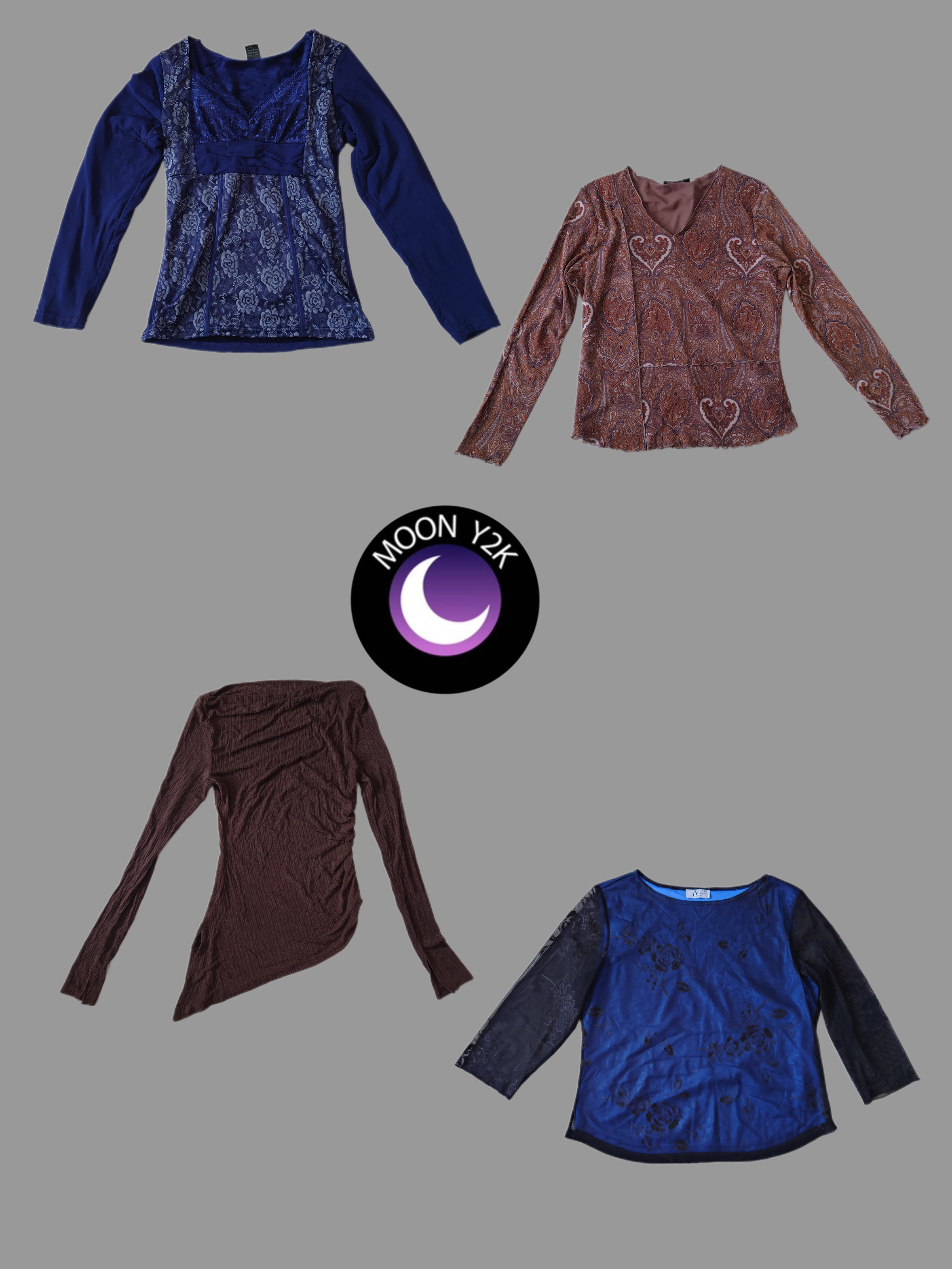 Y2K Otoño Tops Mezcla (M-594)
