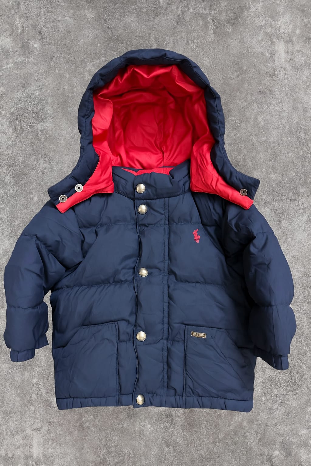 Kids polo puffer jackets