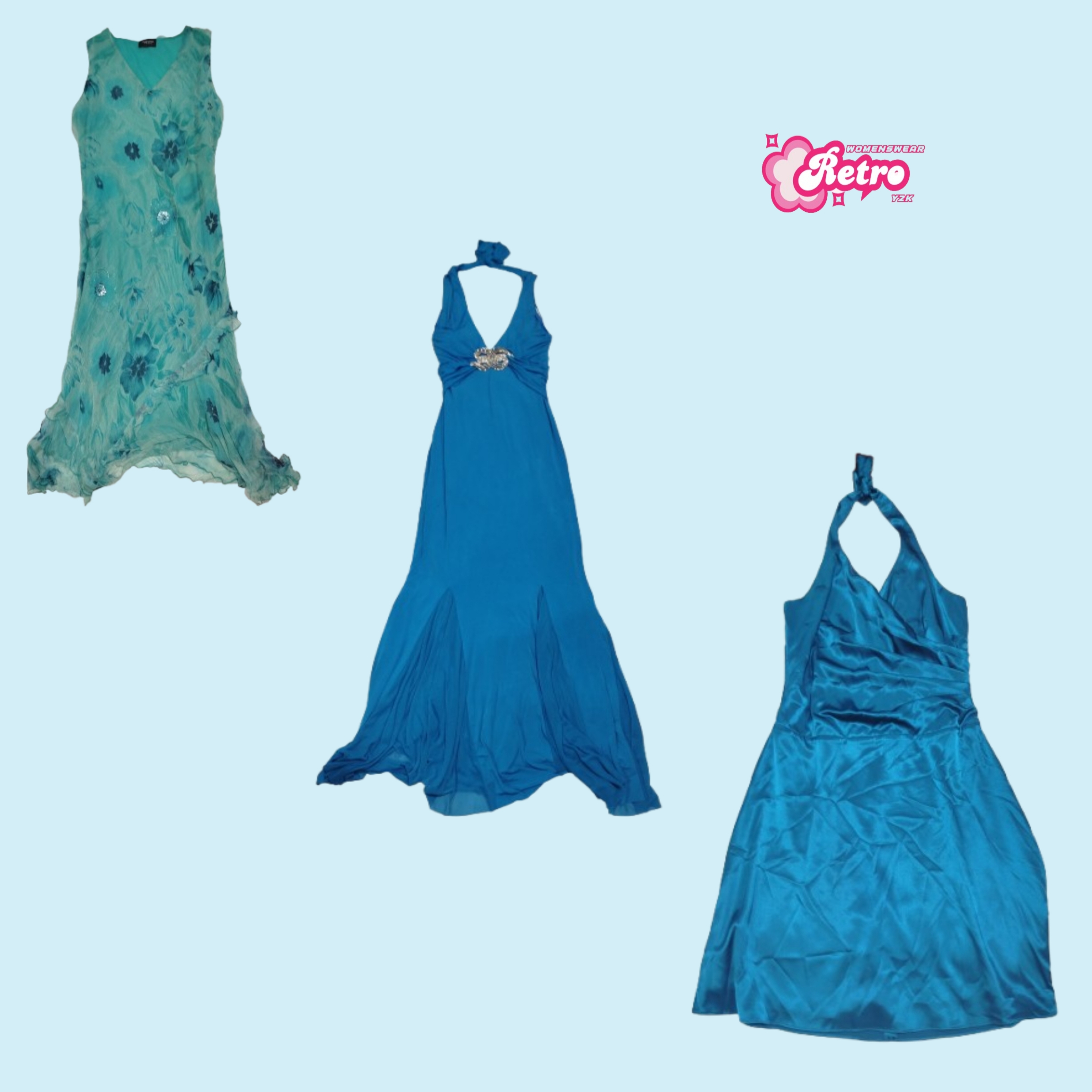 Y2K Oceancore Mix Dresses