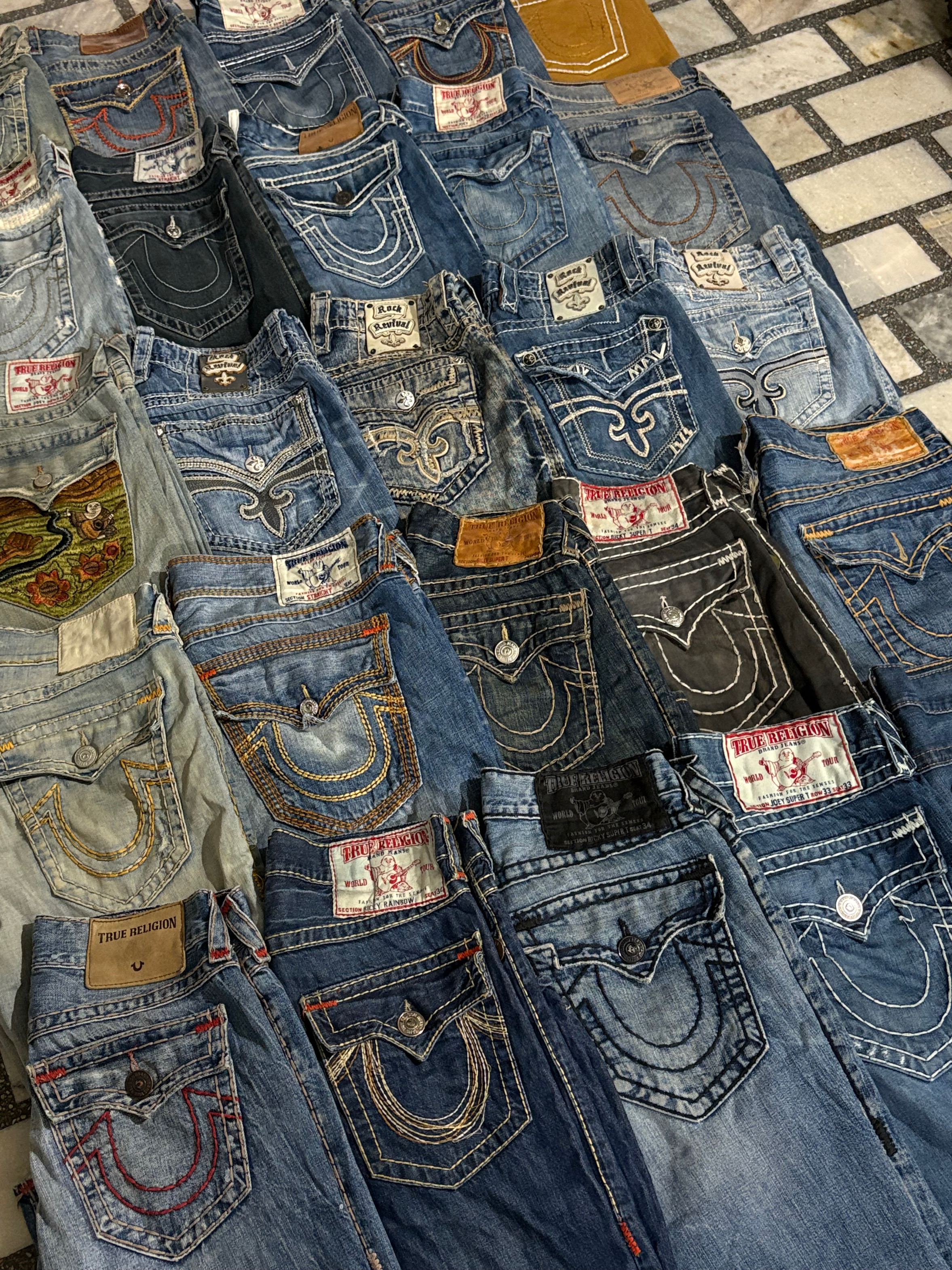 TRUE RELIGION ROCK REVIVAL JEANS BUNDLE