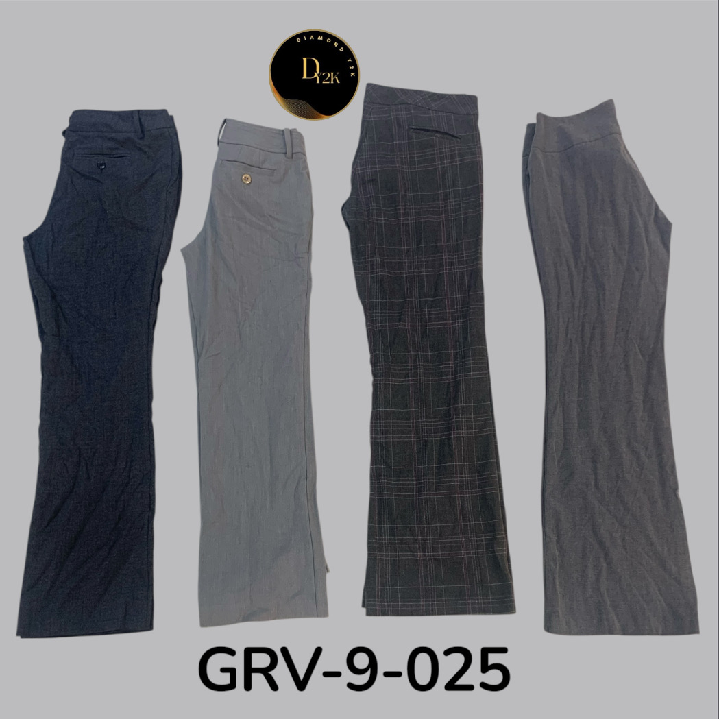 Classic Grey Poly Pants – Versatile Everyday Wear(GRV-9-025)