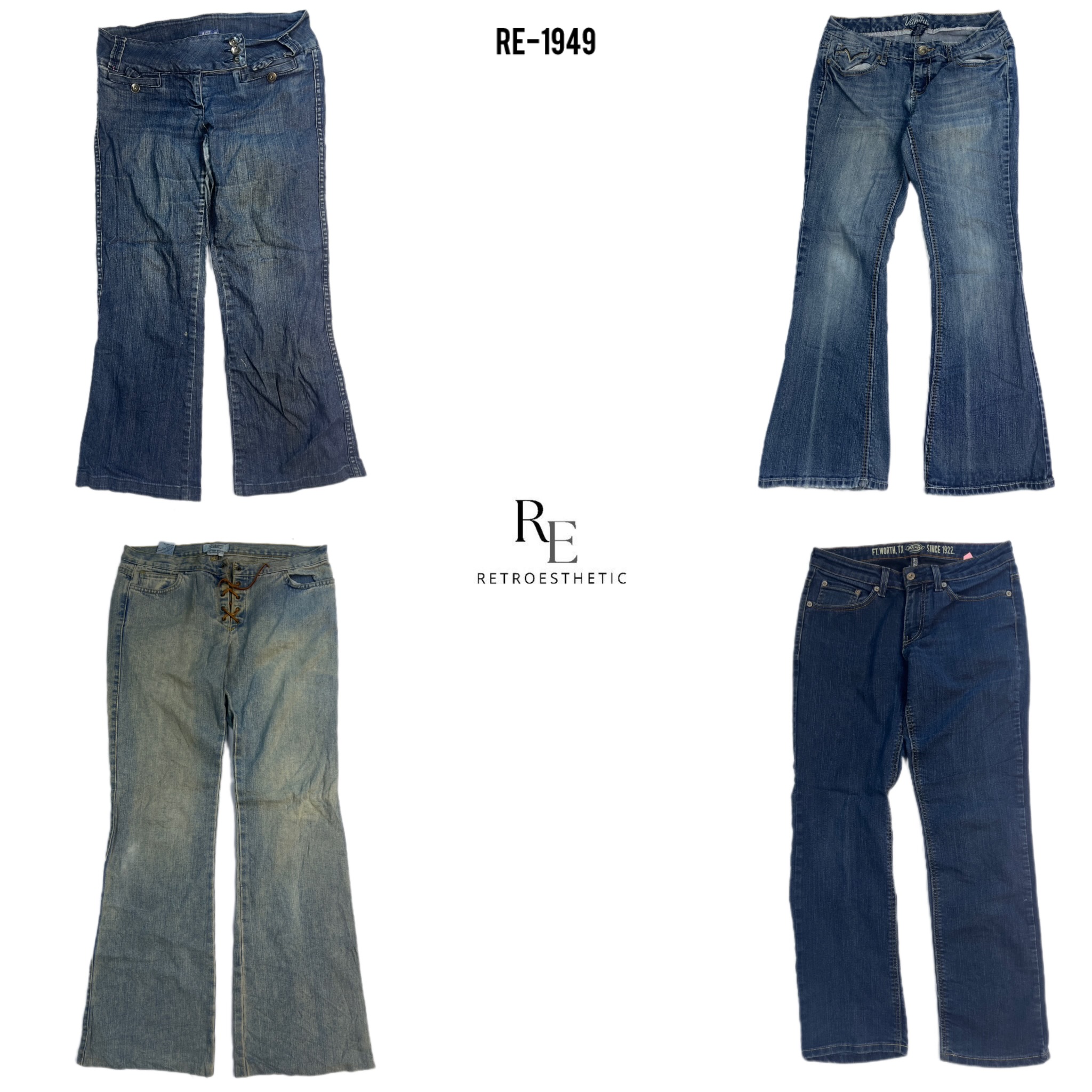 Y2K Britney Era Denim Jeans (RE-1949)