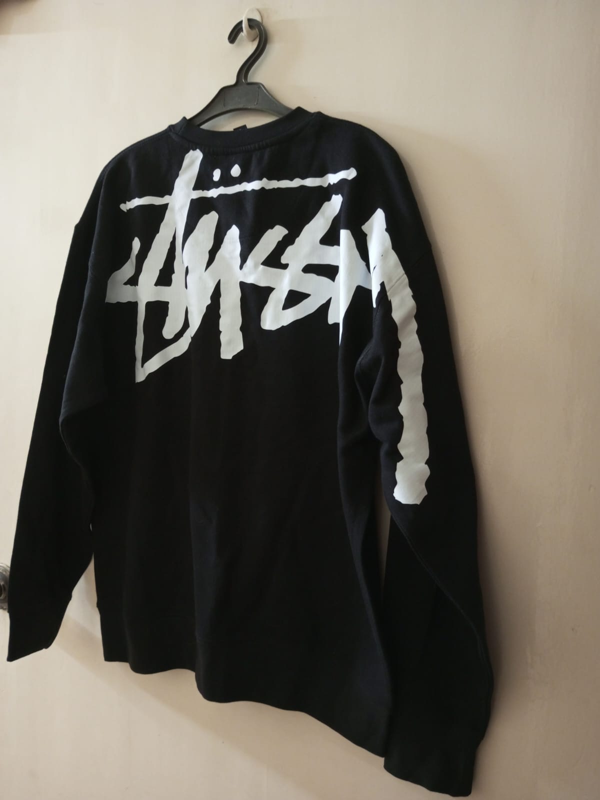 Felpa in stile rielaborato Stussy