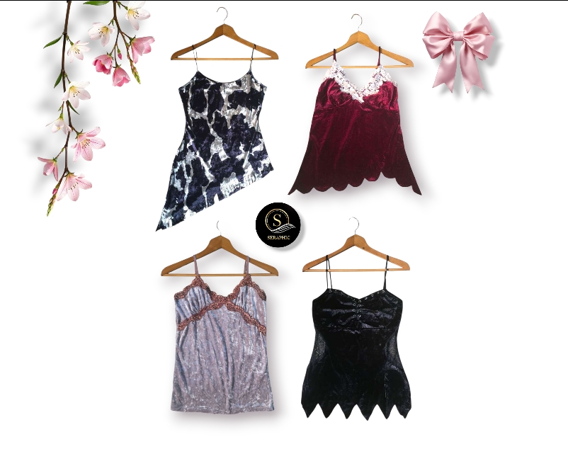 Y2K Velvet Camisole