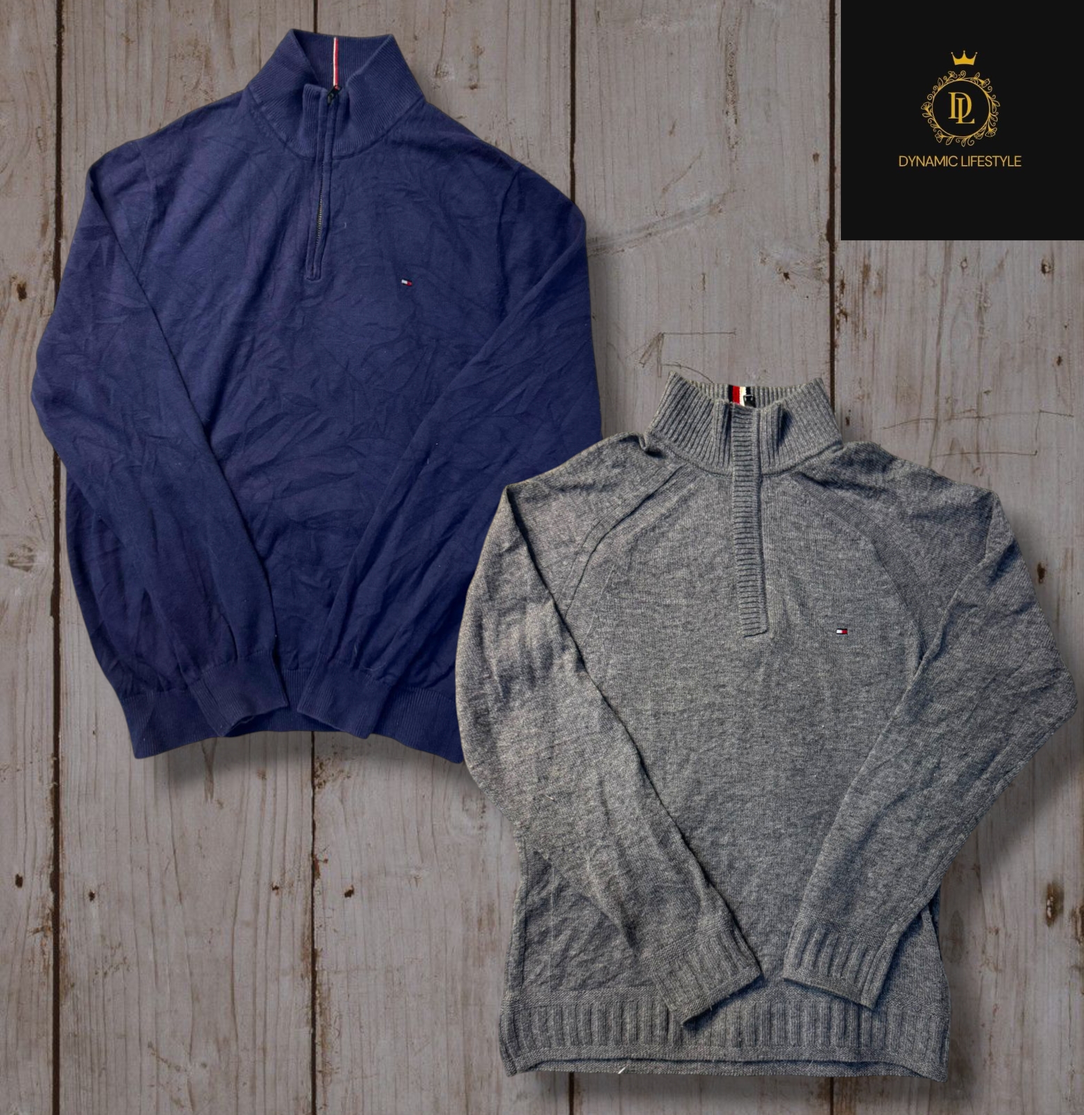 Tommy Hilfiger sweater half and full button