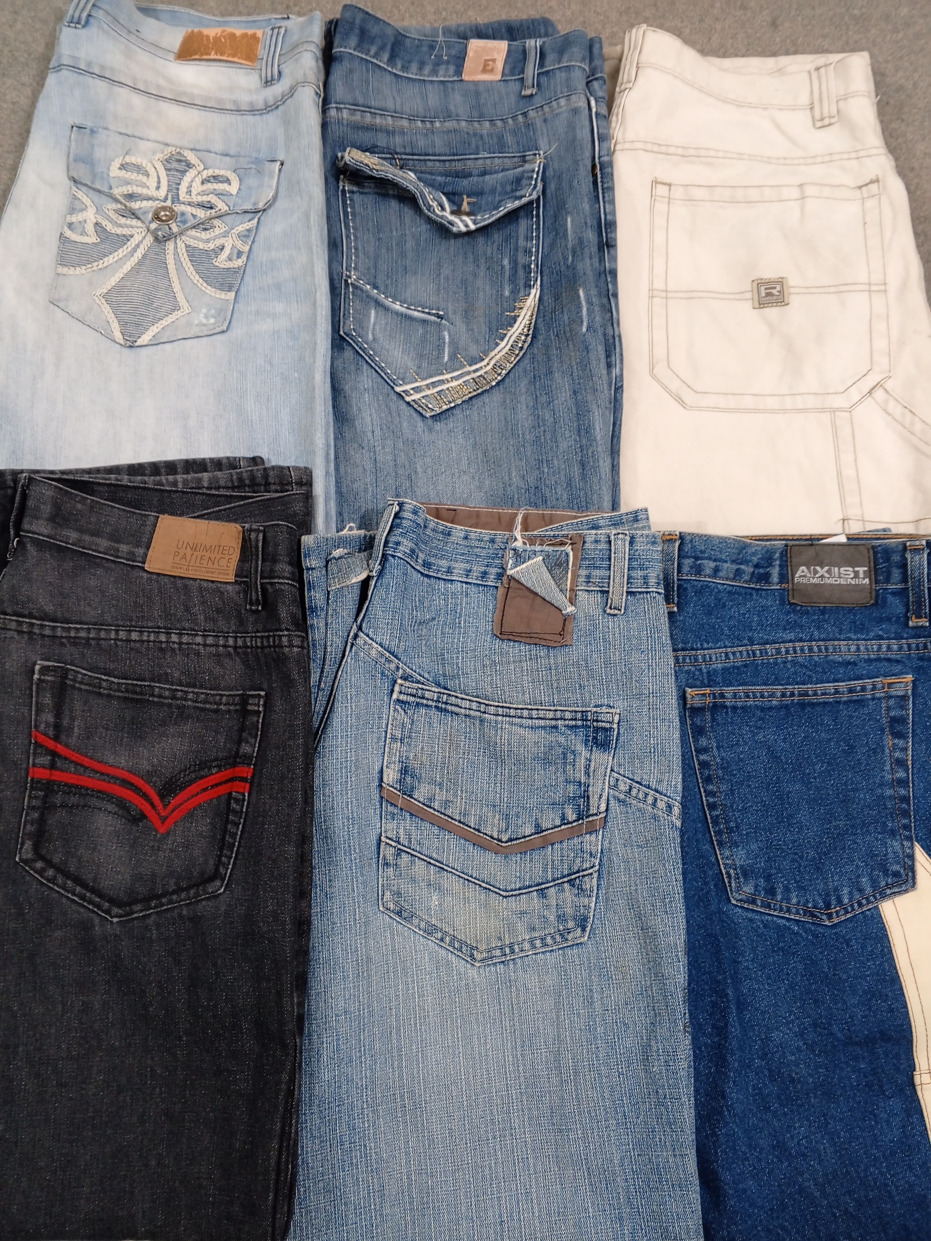 HD1132 Herren Baggy Hiphop Jeans