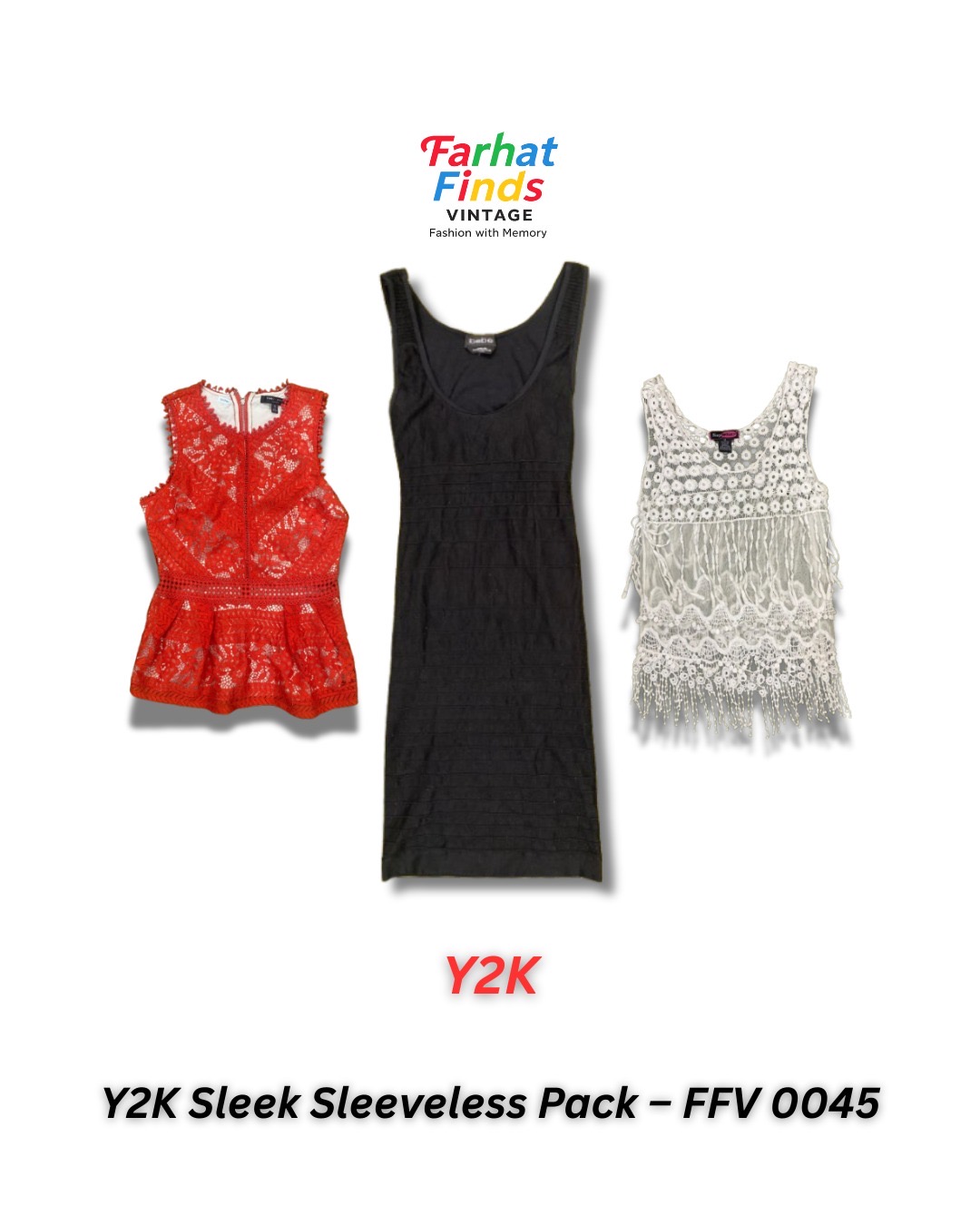 Y2K Sleek Sleeveless Pack - FFV 0045