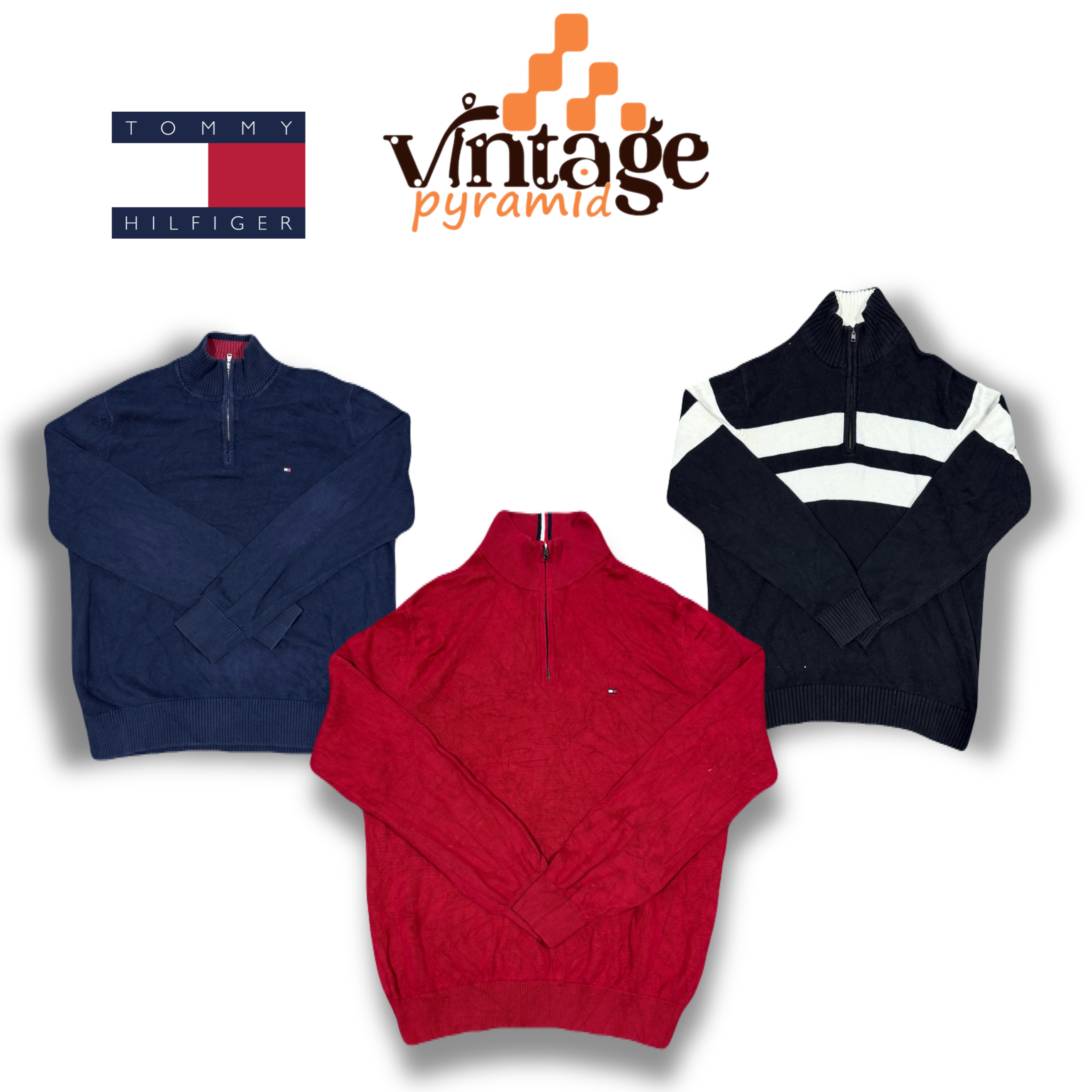 VPX53 Tommy Hilfiger Sudaderas de Cuello en V