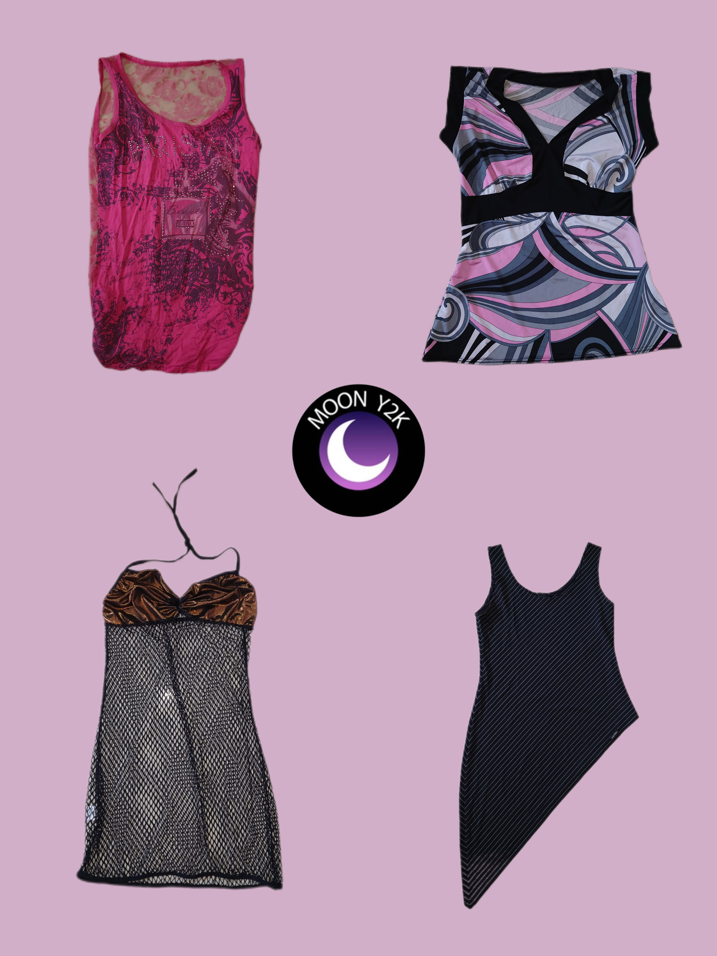 Y2K Gothic Tops Mix (M-620)