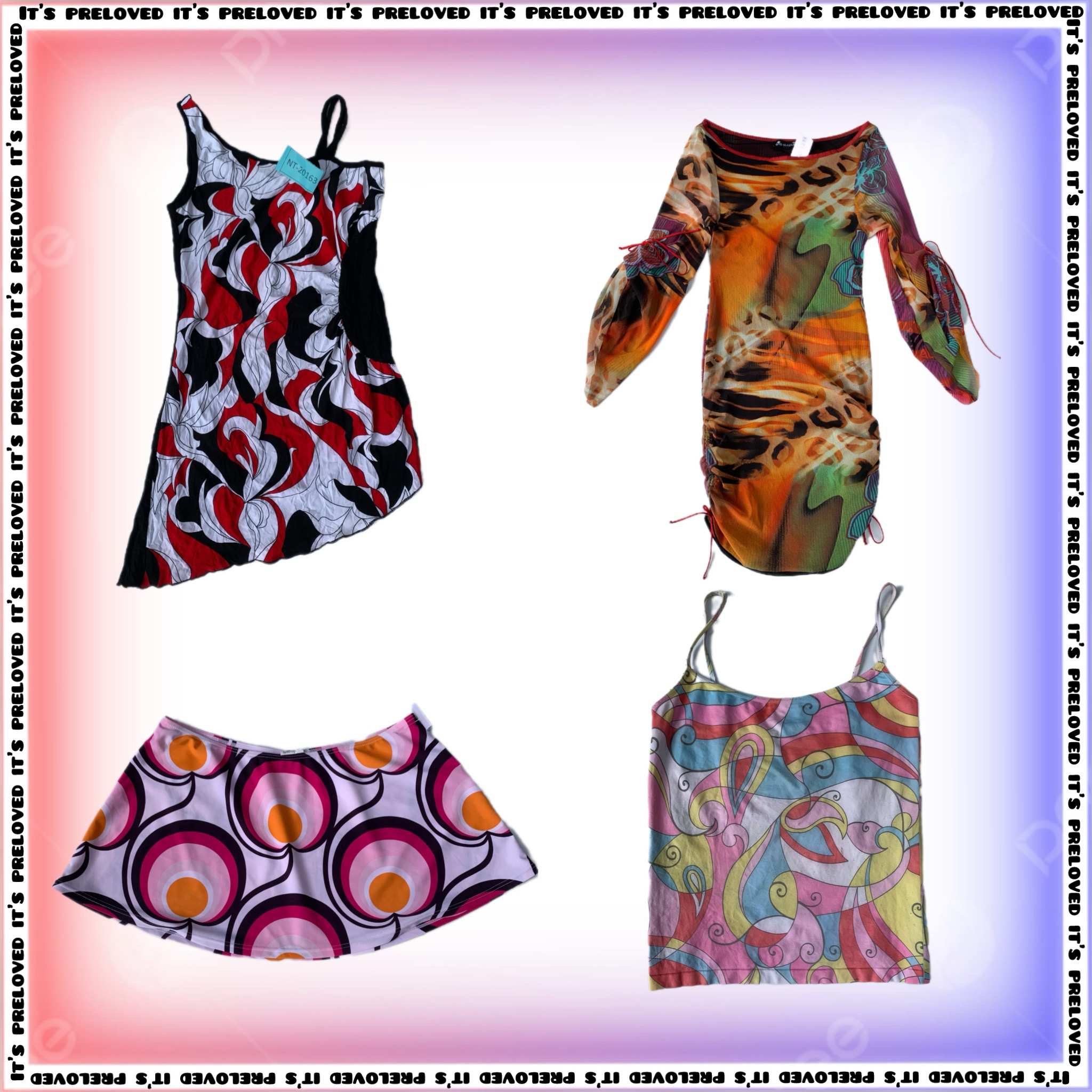 Groovy Retro Collection tops, skirts, dresses (SS-1226)