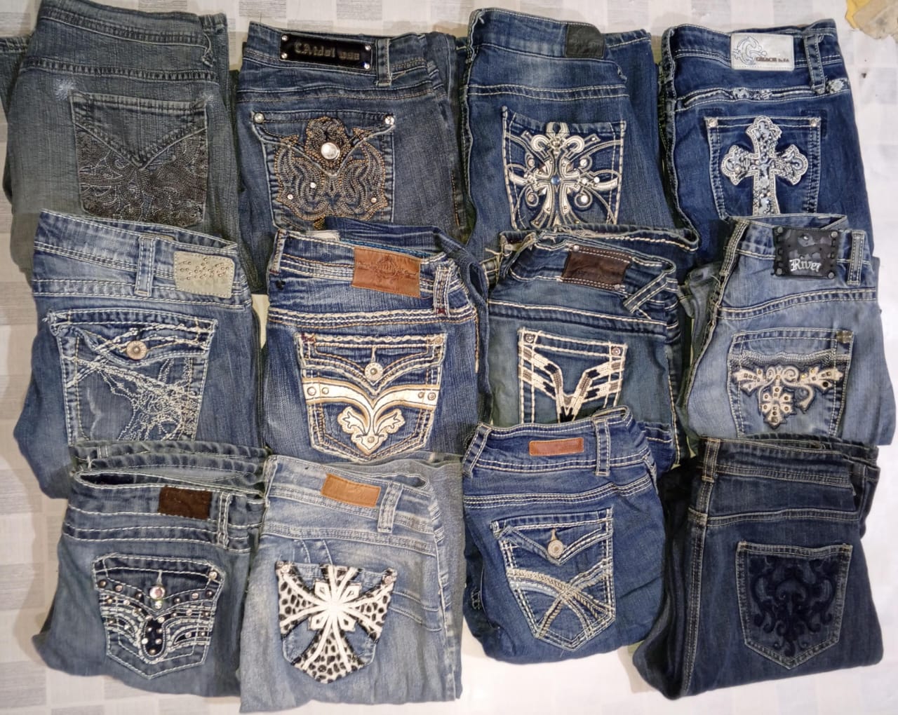 VIGOSS AND OTHER BRAND JEANS (MR802)