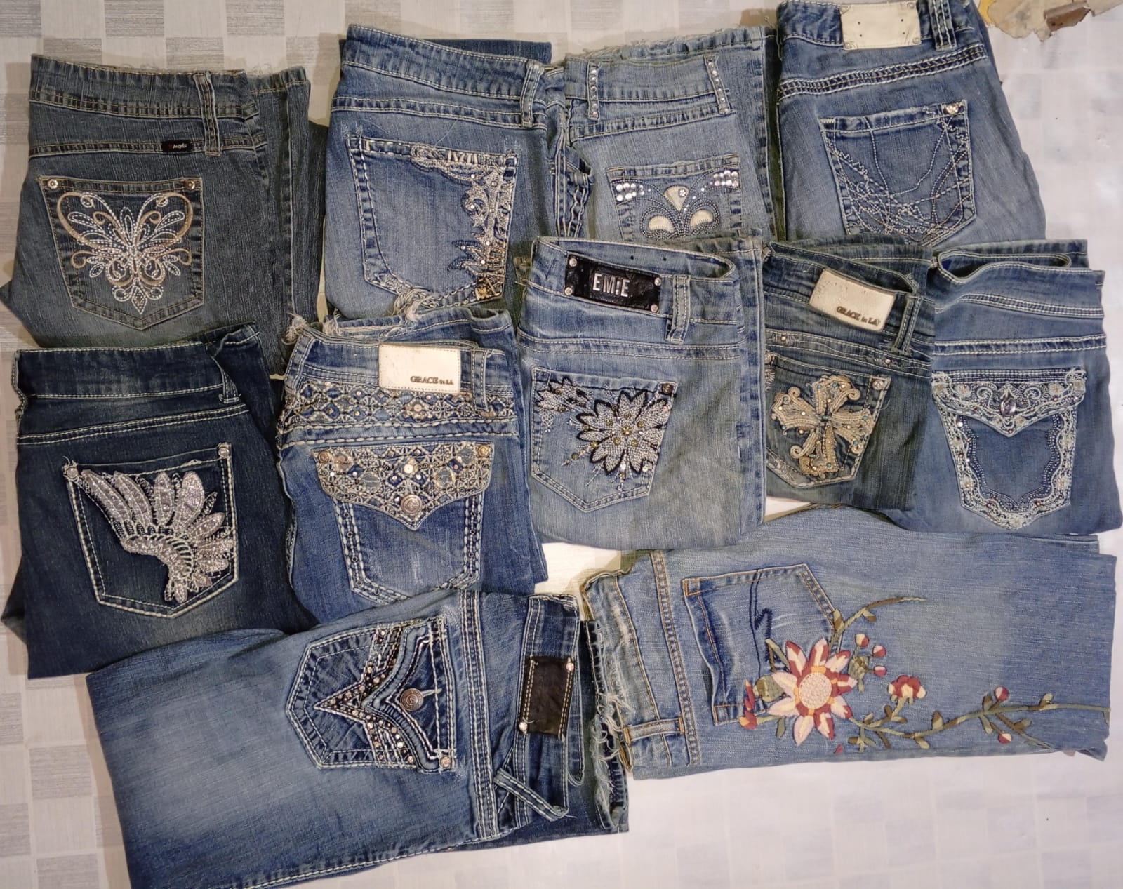 VIGOSS AND OTHER BRAND JEANS (MR803)