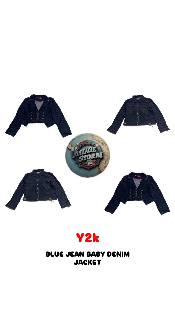 Y2K Blue Jean Baby Denimjacken