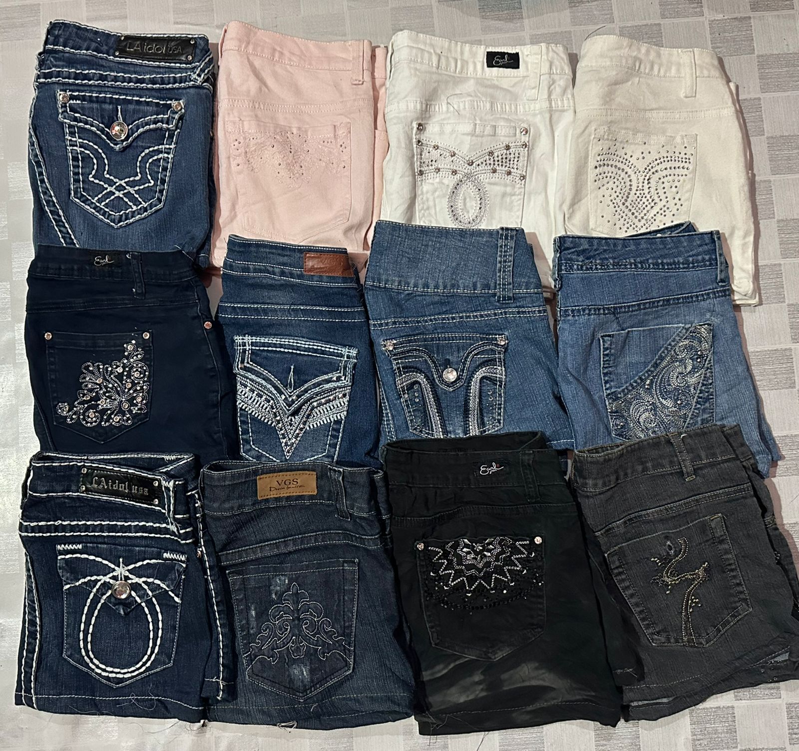 L.A.IDOL USA . E ALTRI MARCHI MIX MINI GONNE (ID 1355)