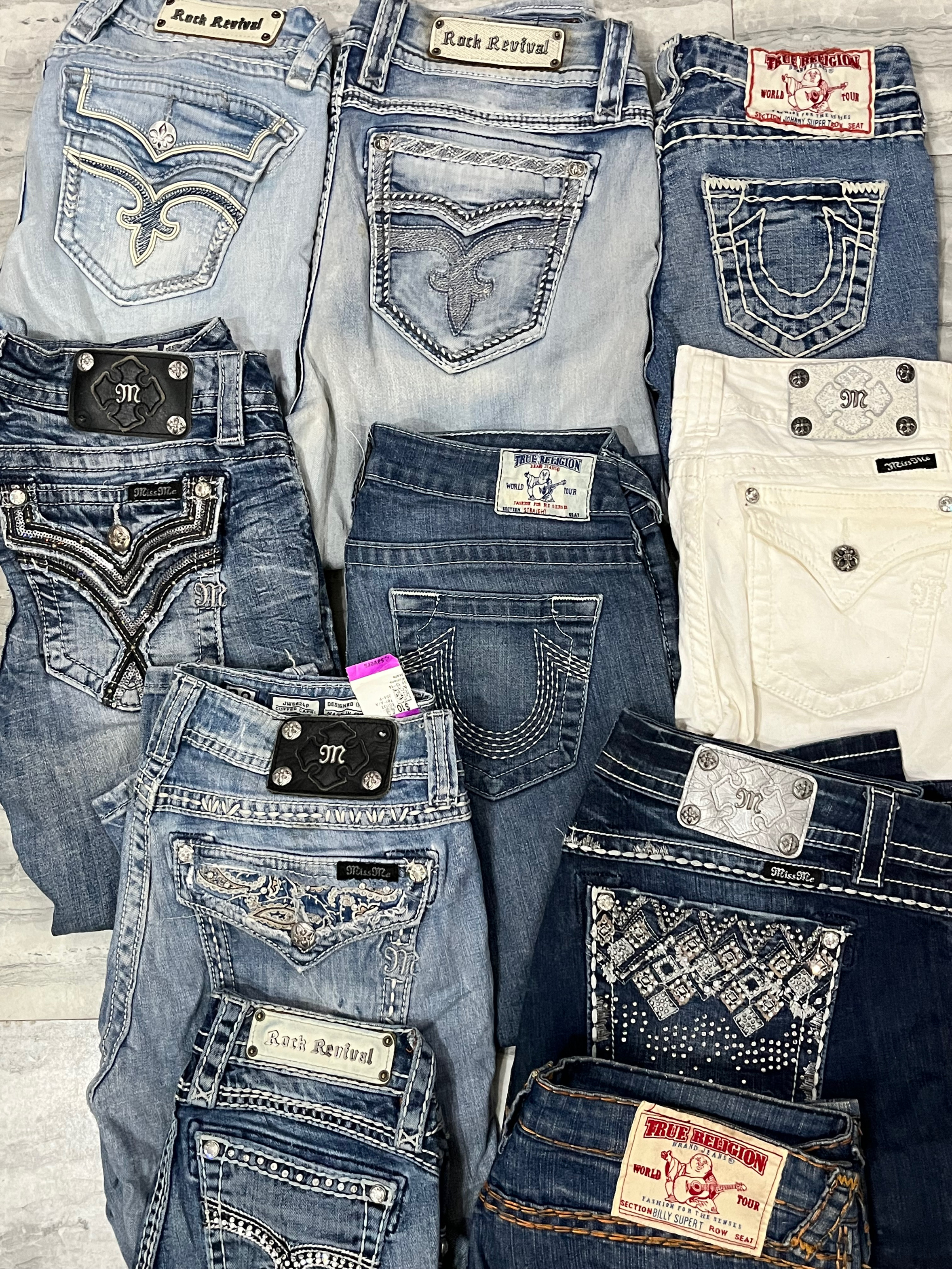 Miss me, True Religion And Rock Revival Capris