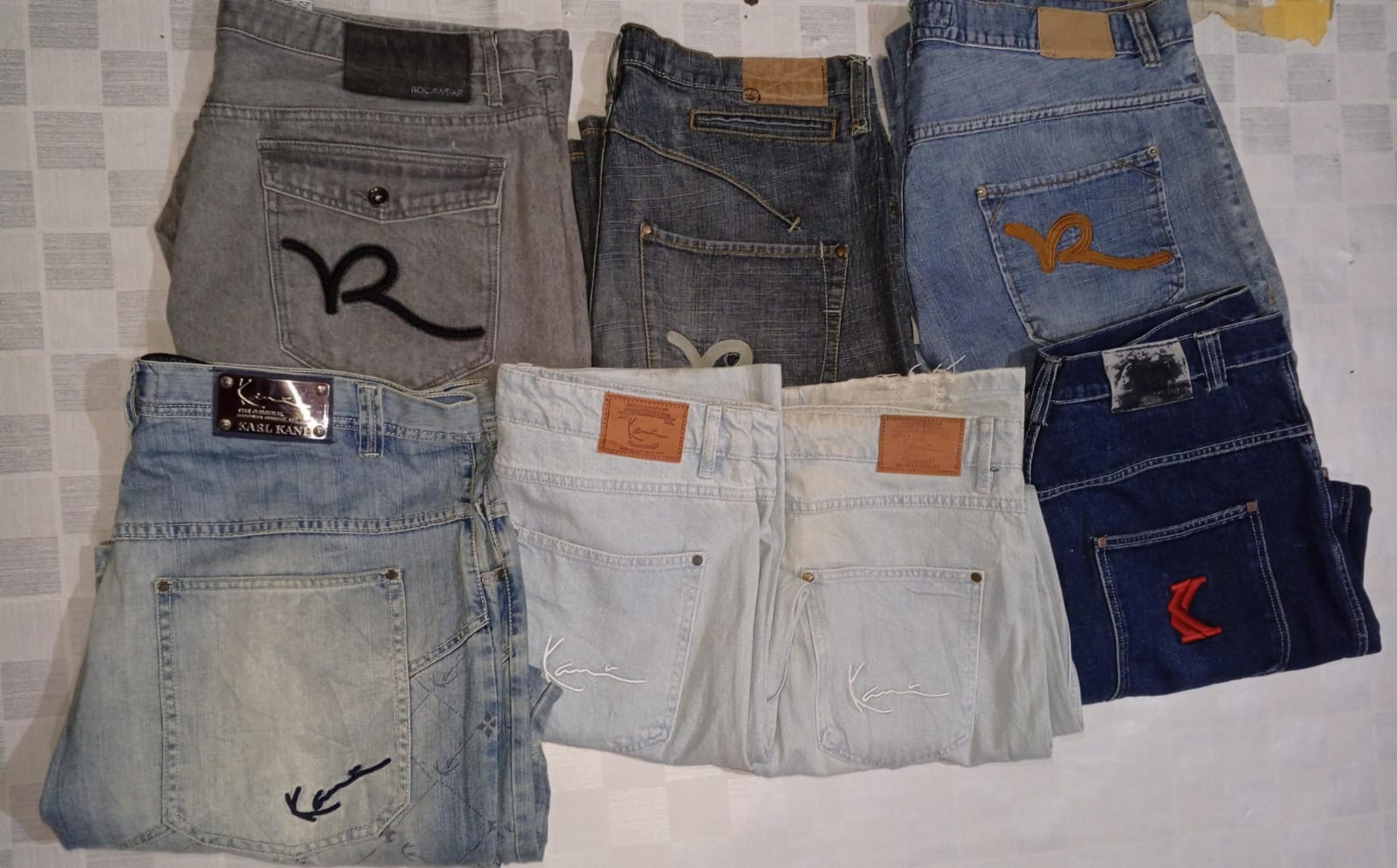 ROCKAWEAR KARL KANI JEANS (MR807)