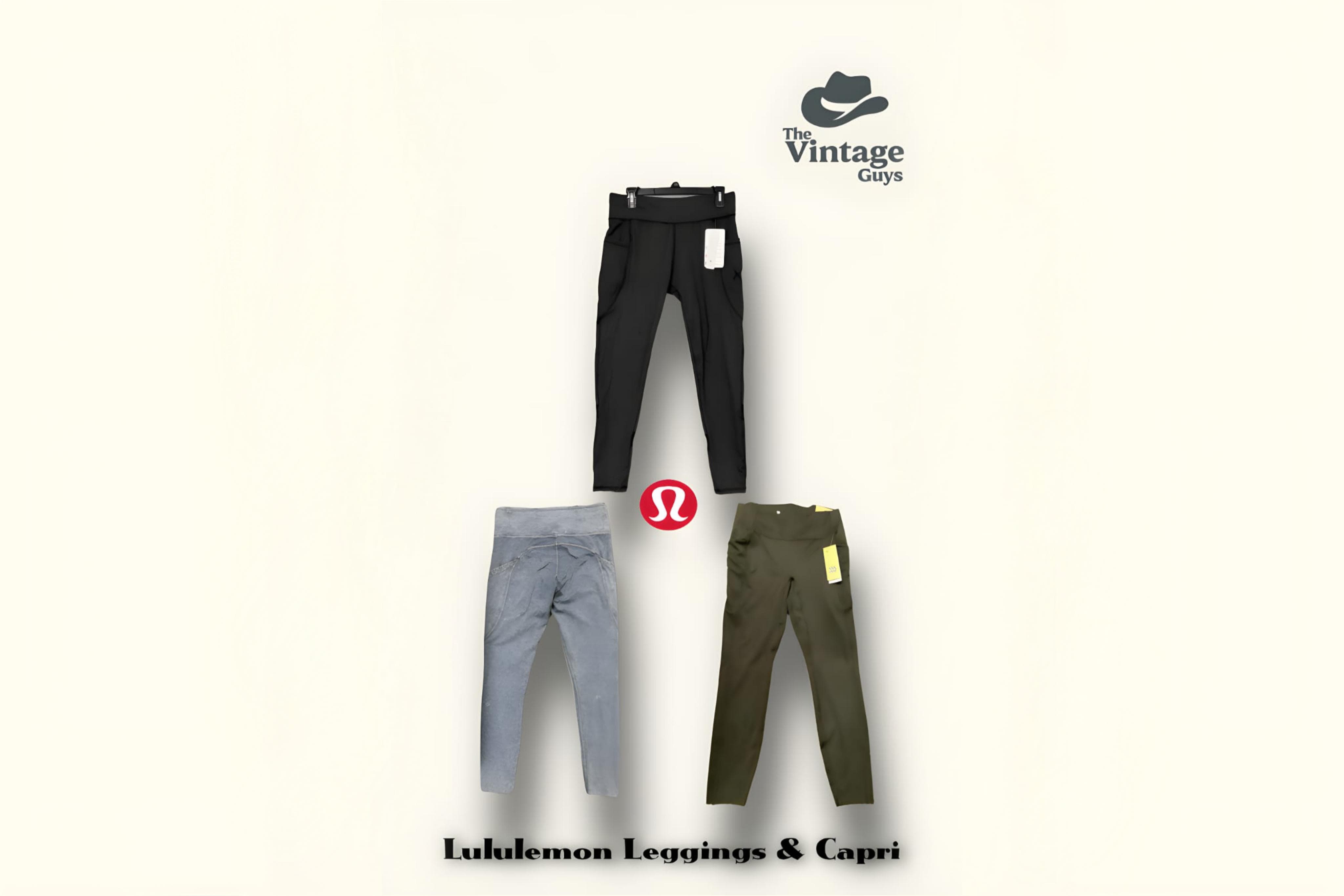 Lululemon Leggings & Capri Bundle | Authentic Stock | Mixed Sizes (AB Grade)