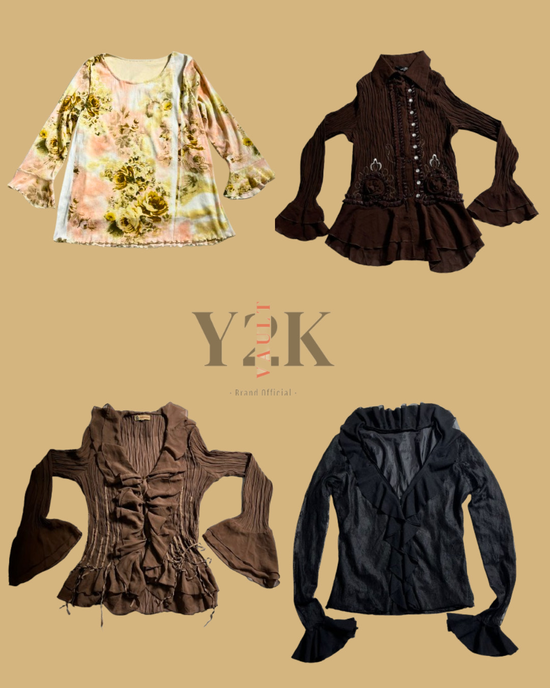 Y2k shirts tops (YV-273)