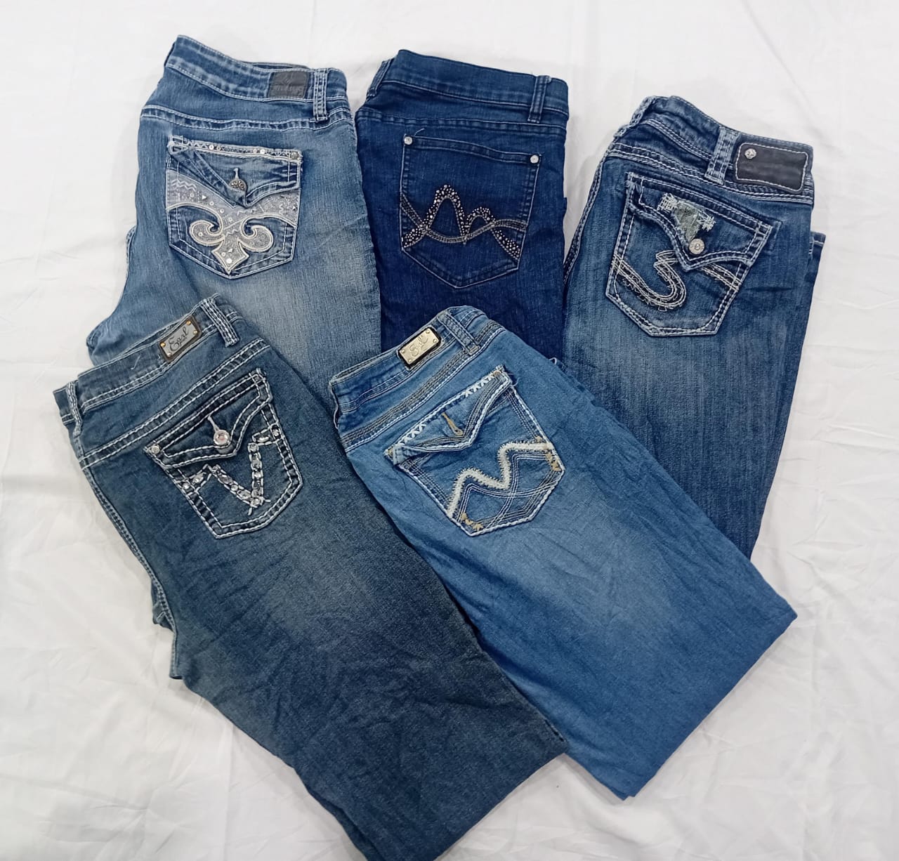 IQ0630 Y2k Retro Flare Jeans