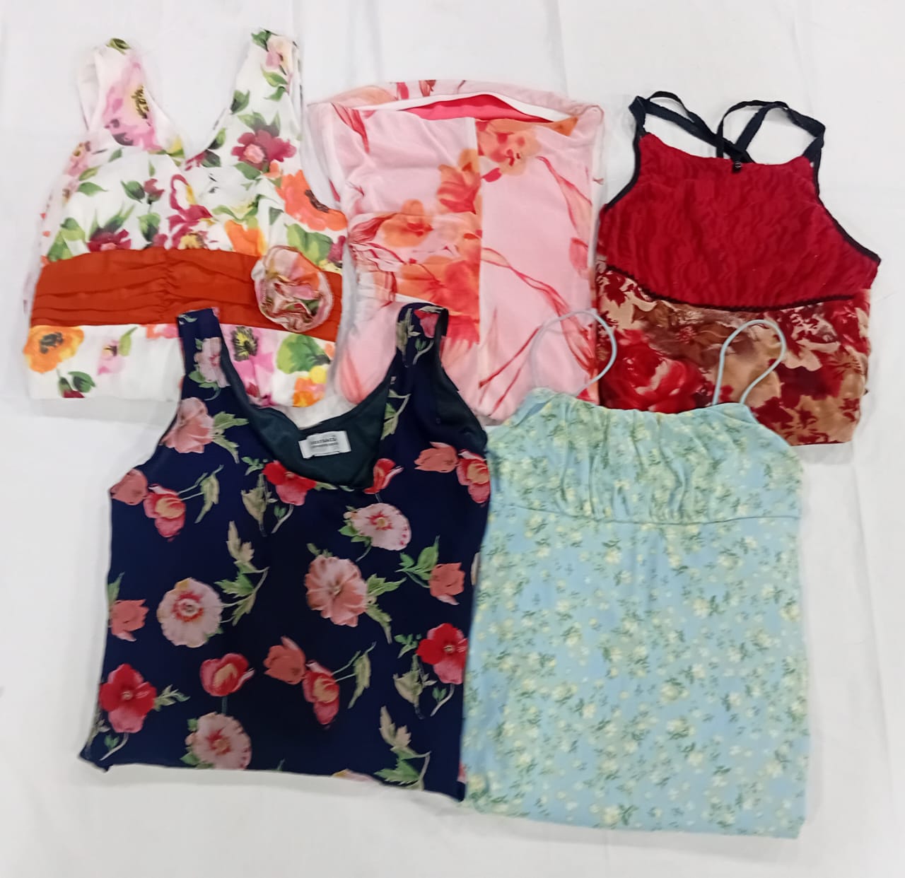IQ0636 Y2k Summer Floral Dresses