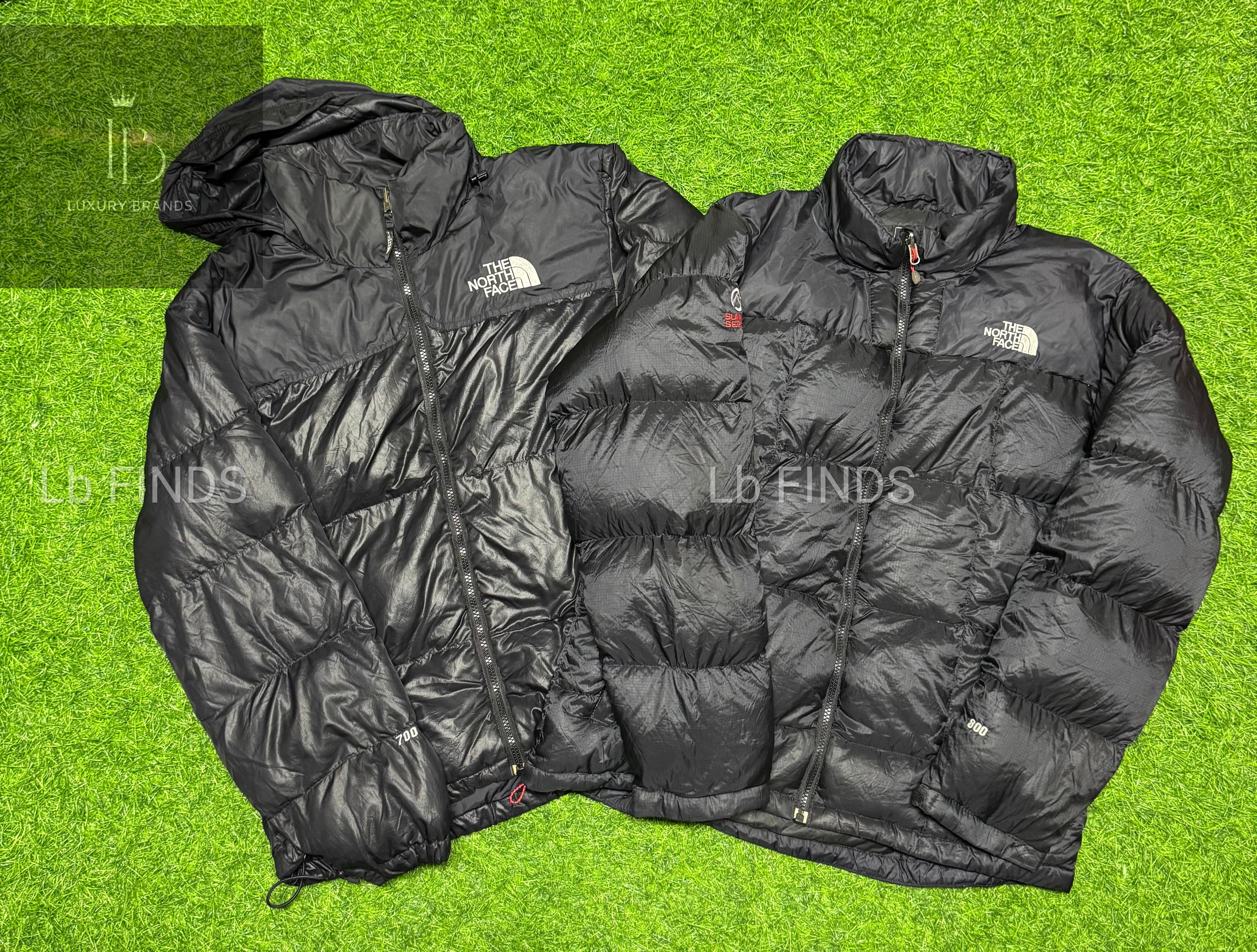 The north face 700&800 nuptse