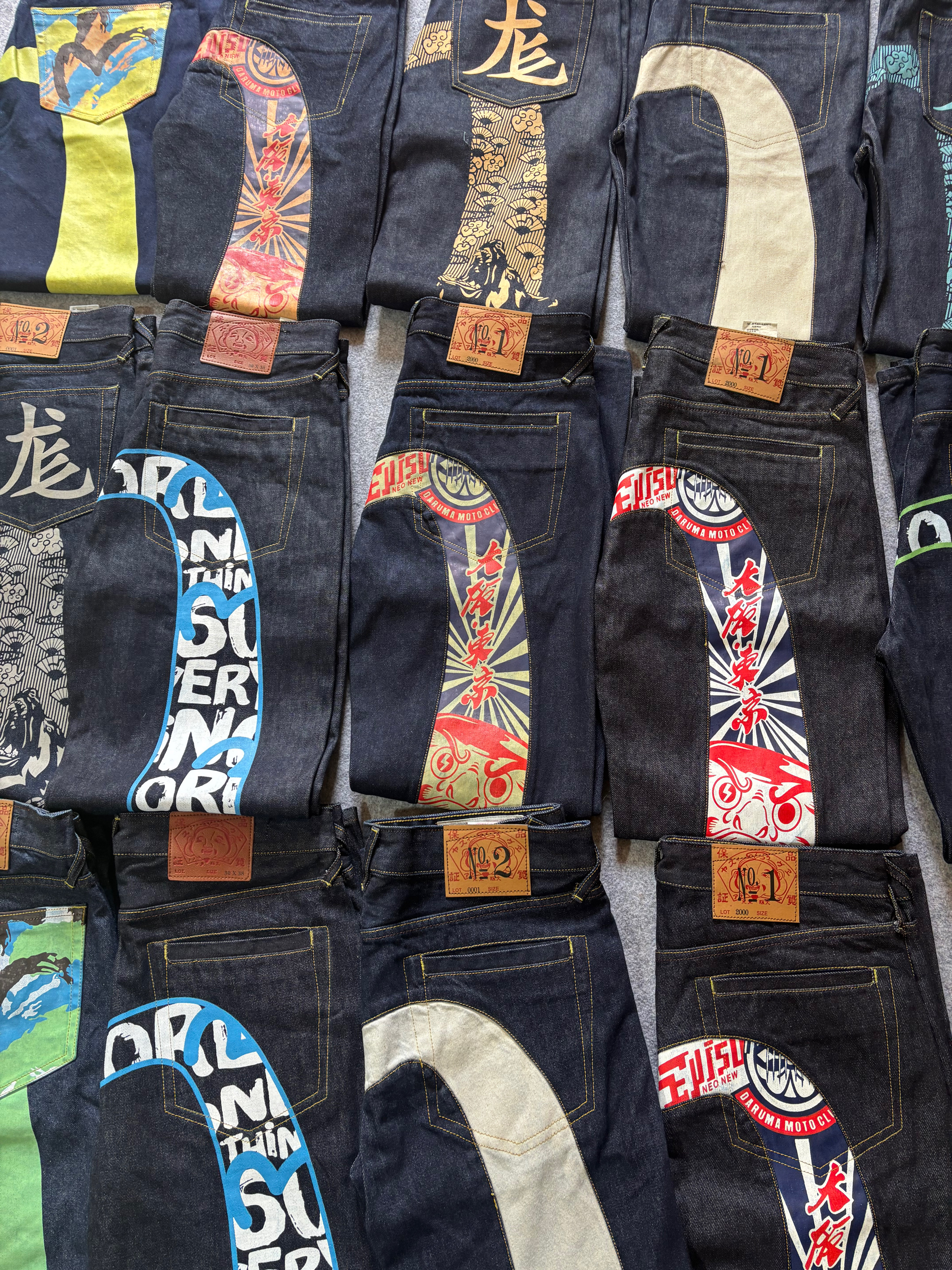 Evisu Dickok Jeans Authentic