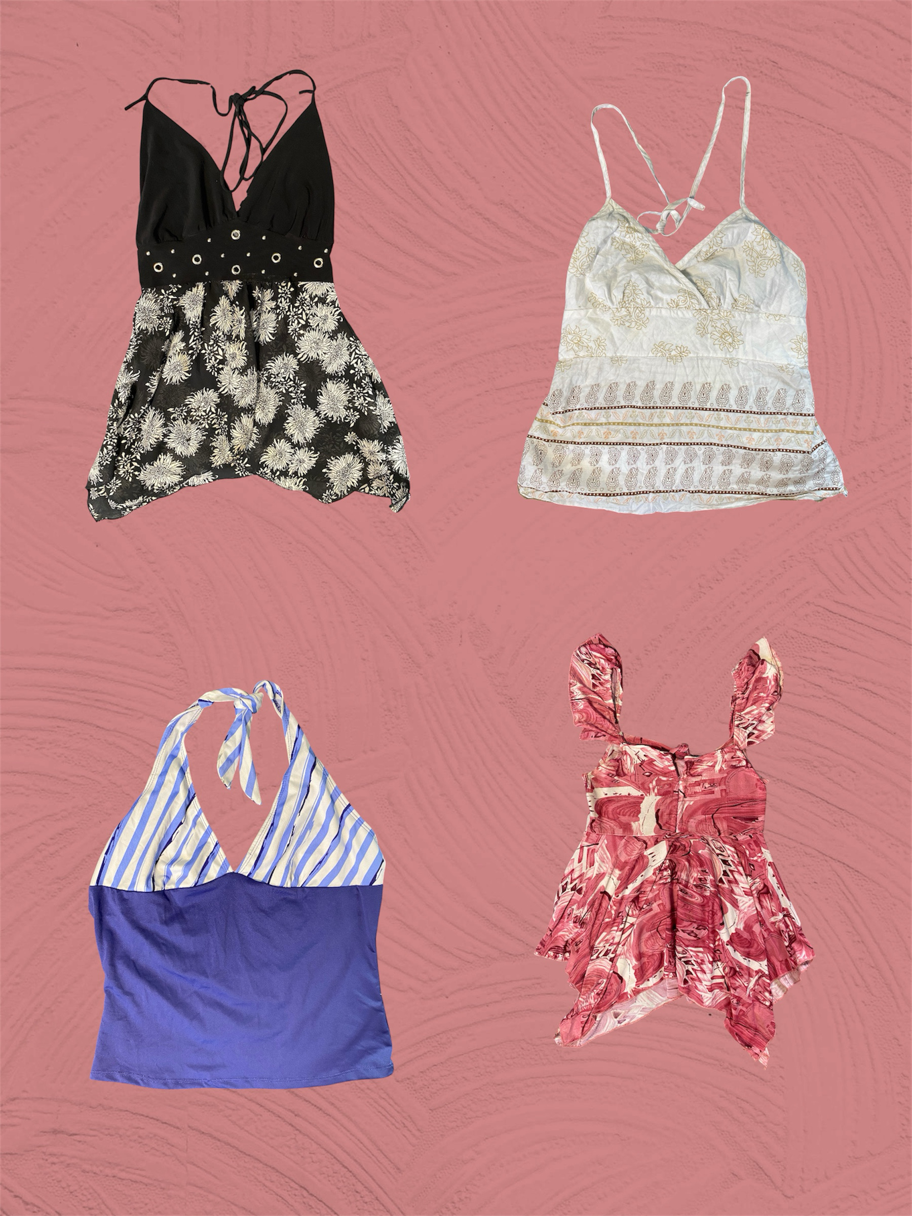 Y2K Chic Summer Tops(TS:711)