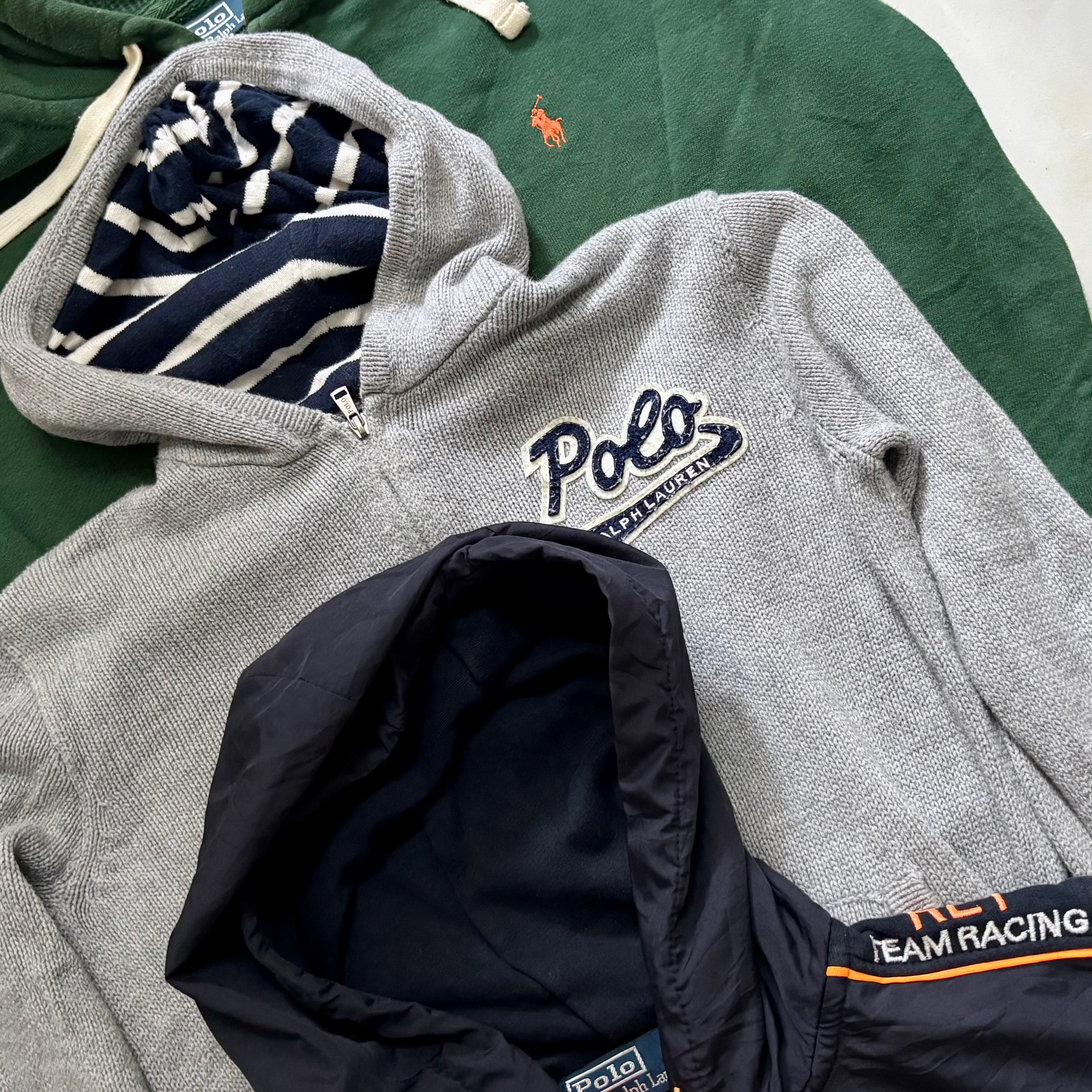 Polo Ralph Lauren Felpe con Cappuccio a Zip Completa