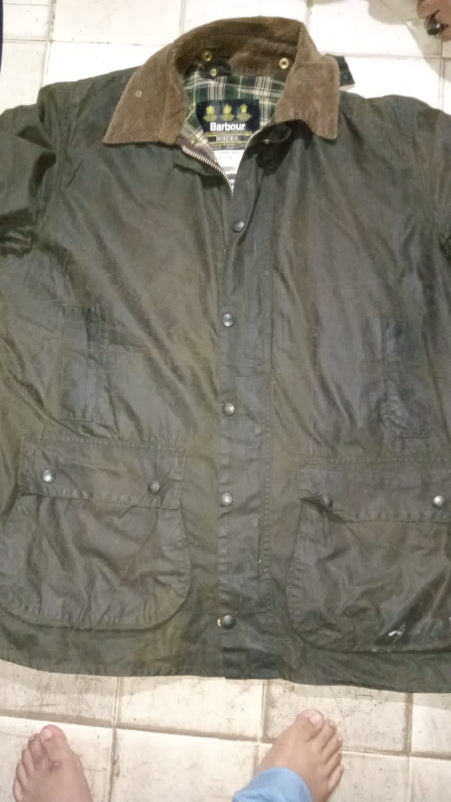 Barbour-Wachsjacken