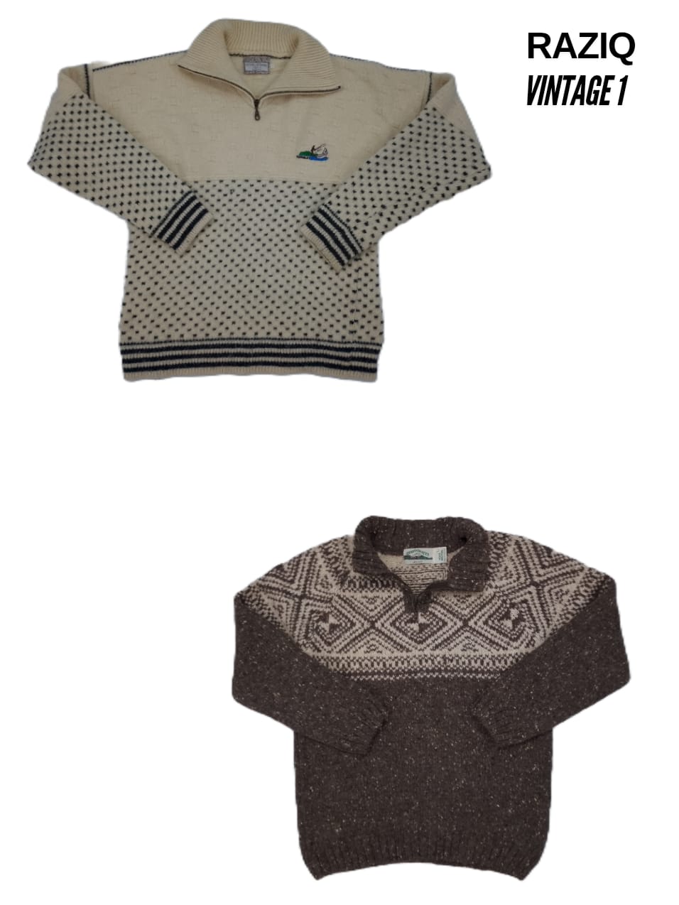 Tennis et pulls en laine