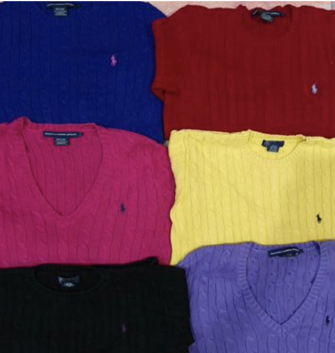 POLO RALPH LAUREN CABLE KNIT SWEATER