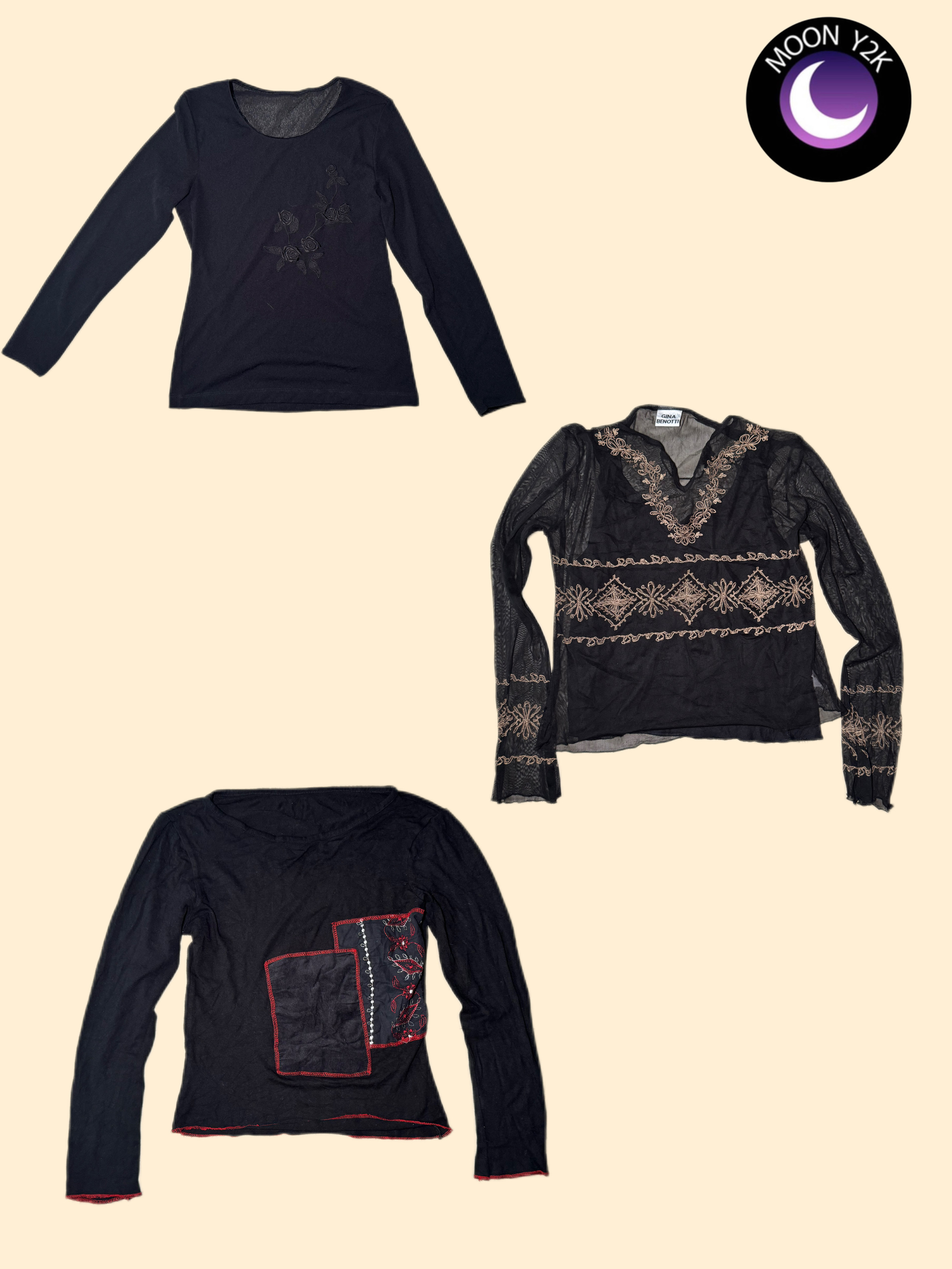 Y2K Gothic Tees (M-633)