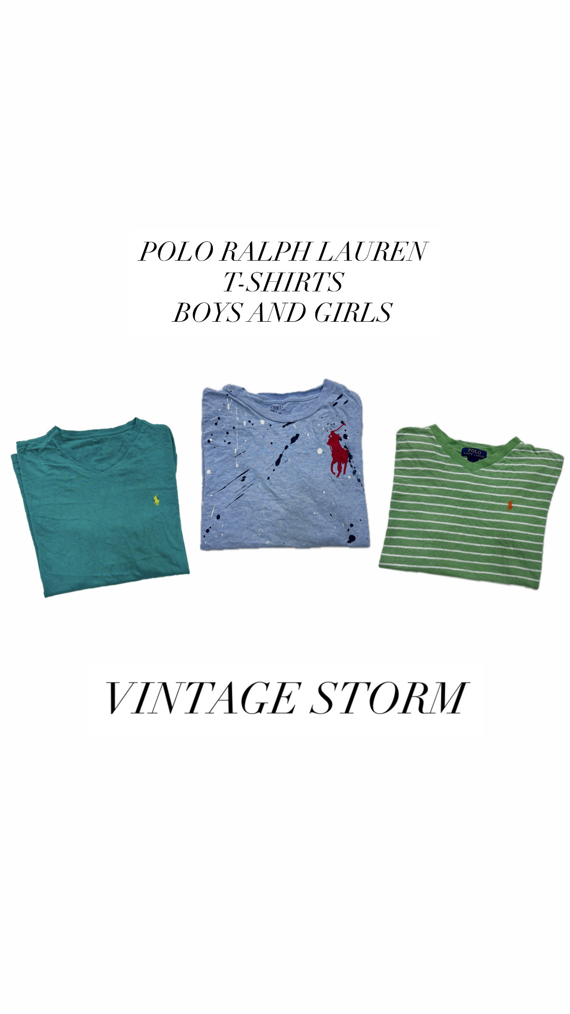 Ralph Lauren T-Shirts - Boys And Girls