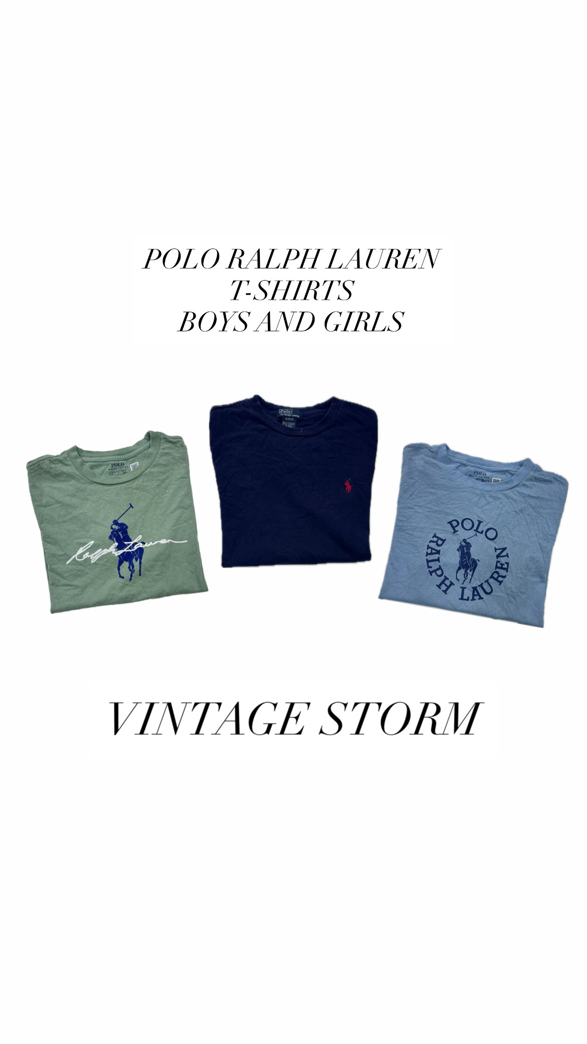 Ralph Lauren T-Shirts - Boys And Girls