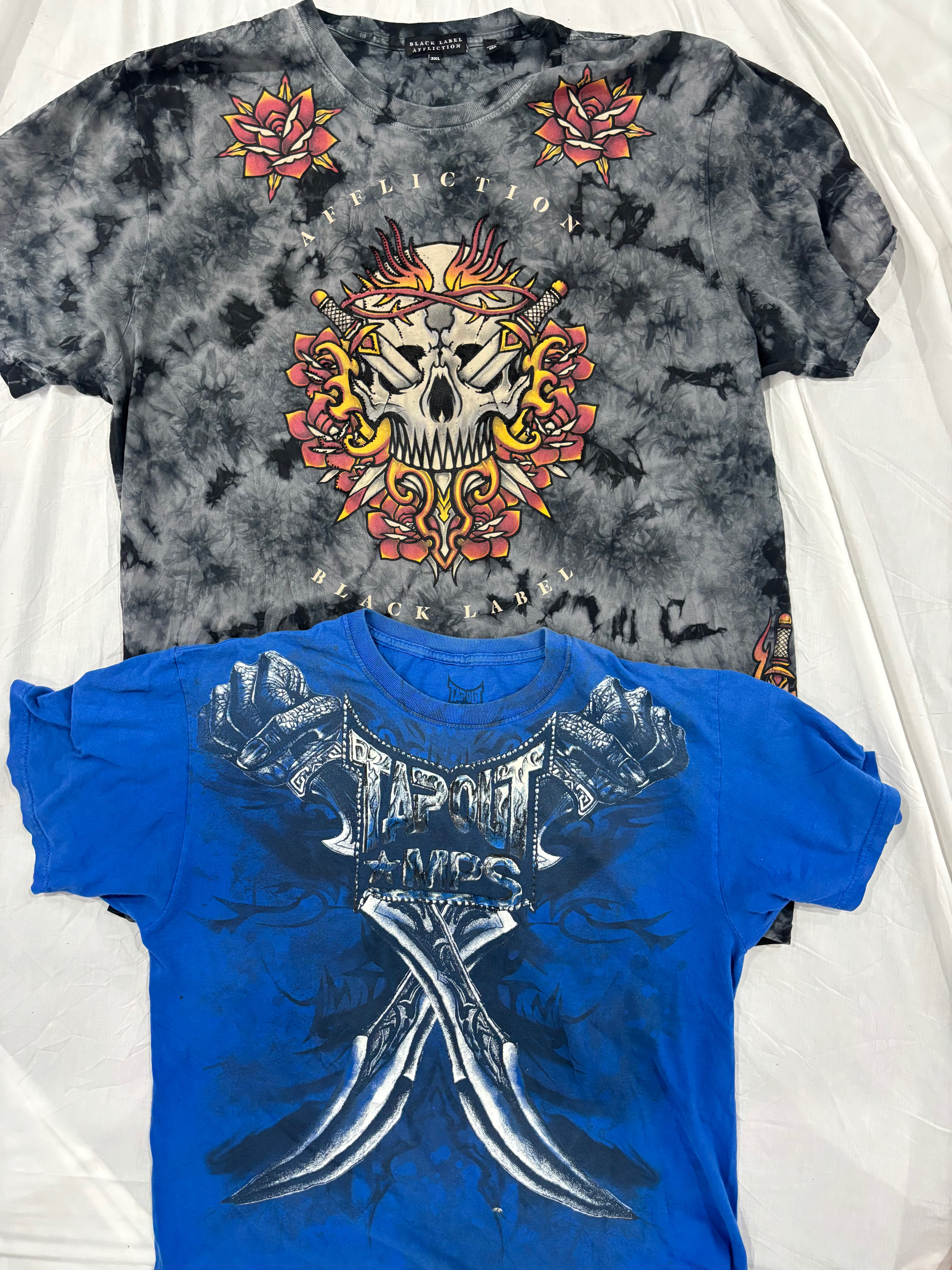 Affliction, Tapout & Ecko T-Shirts Mix