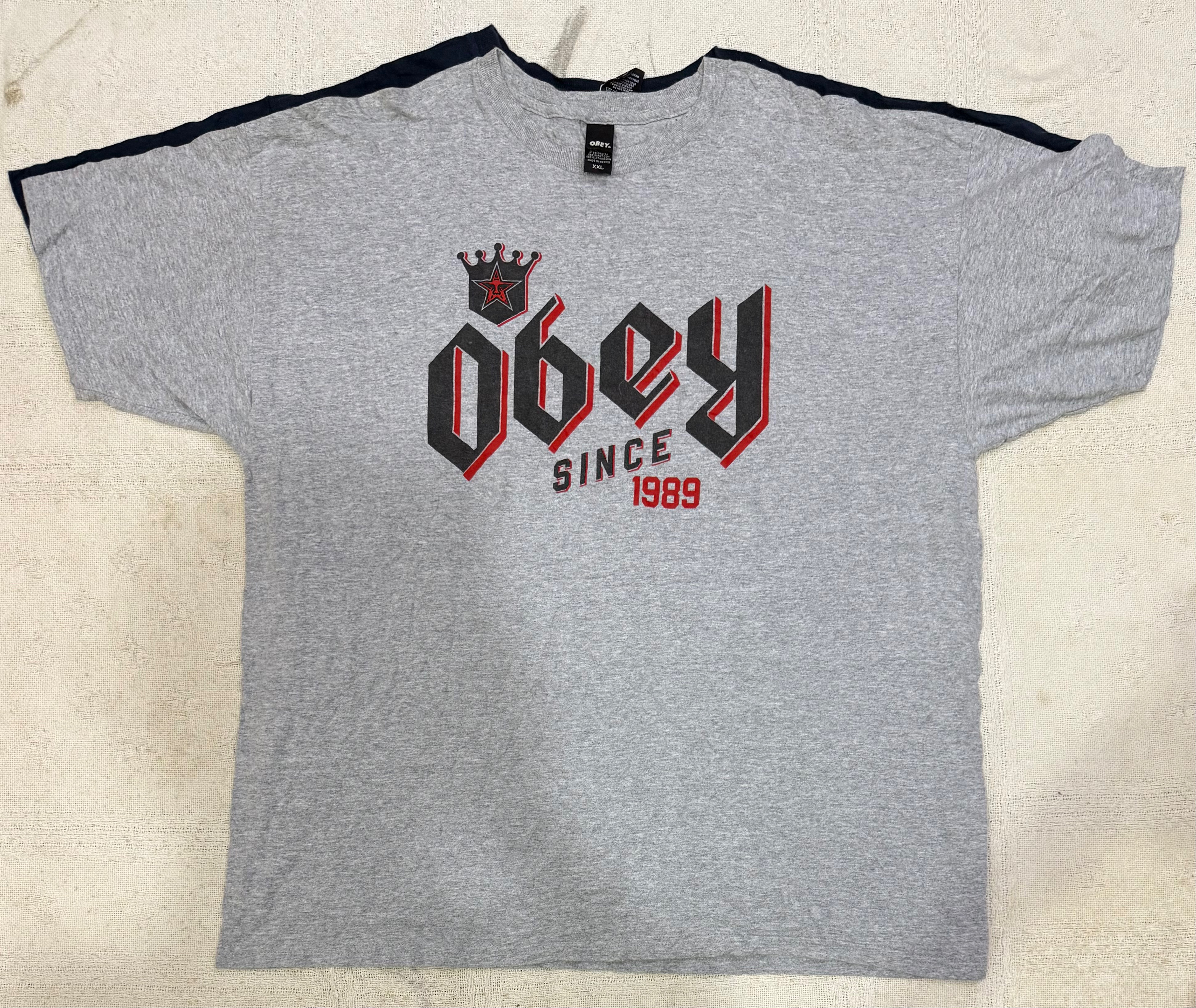 Camisetas Obey 8 piezas