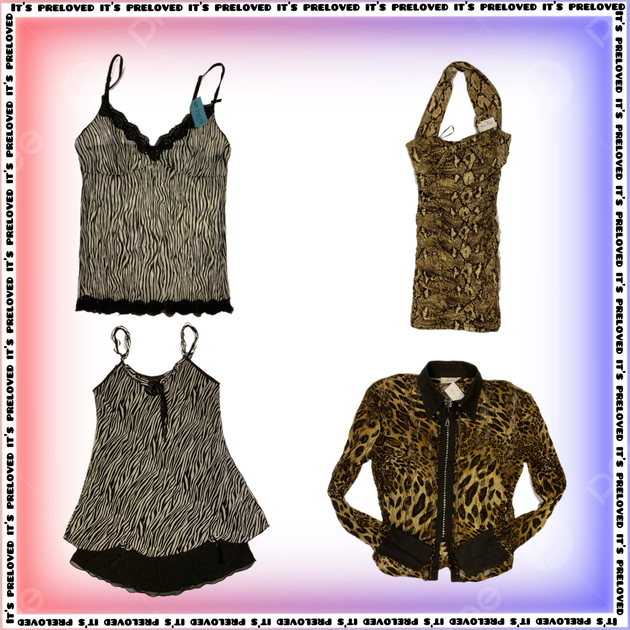 Animal Print Era tops and dresses (SS-1233)