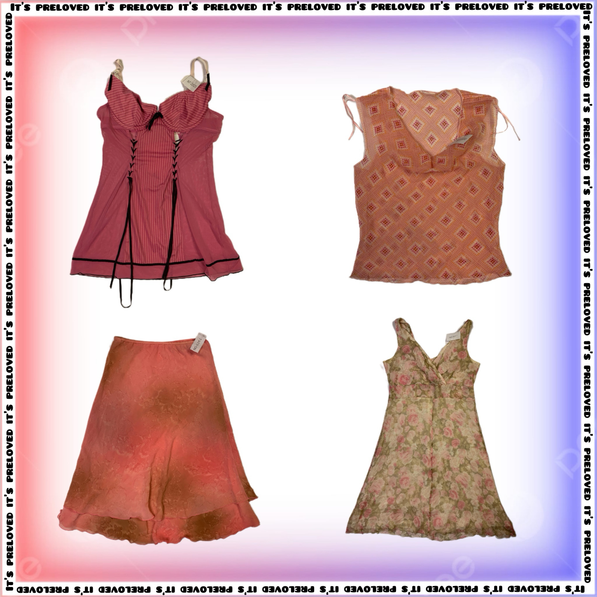 Dollhouse Dreams tops, skirts and dresses (SS-1234)